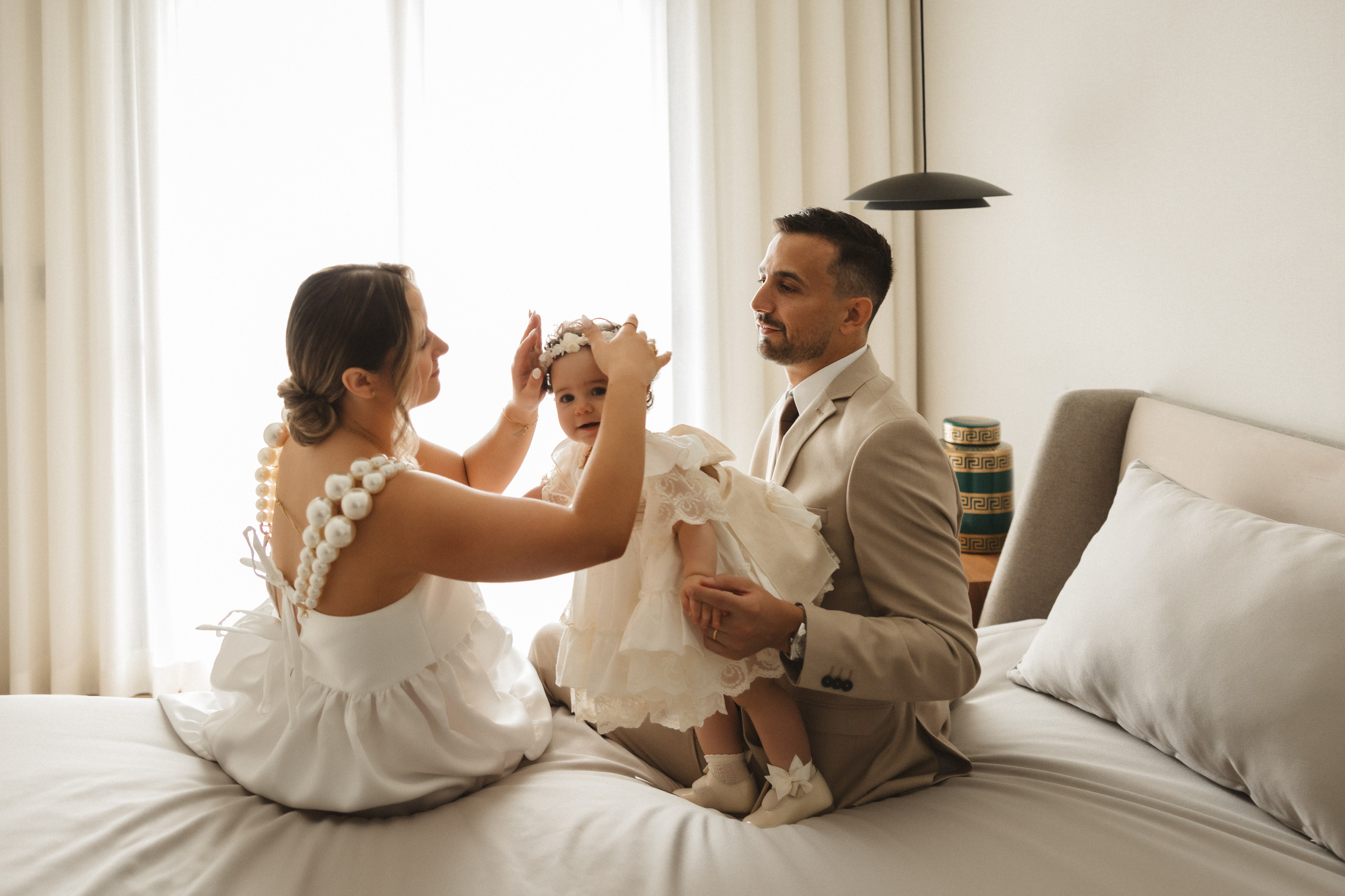 Batizado da Sara. Fotógrafa de Casamentos e Família em Braga — Alexandra Mieres Photography