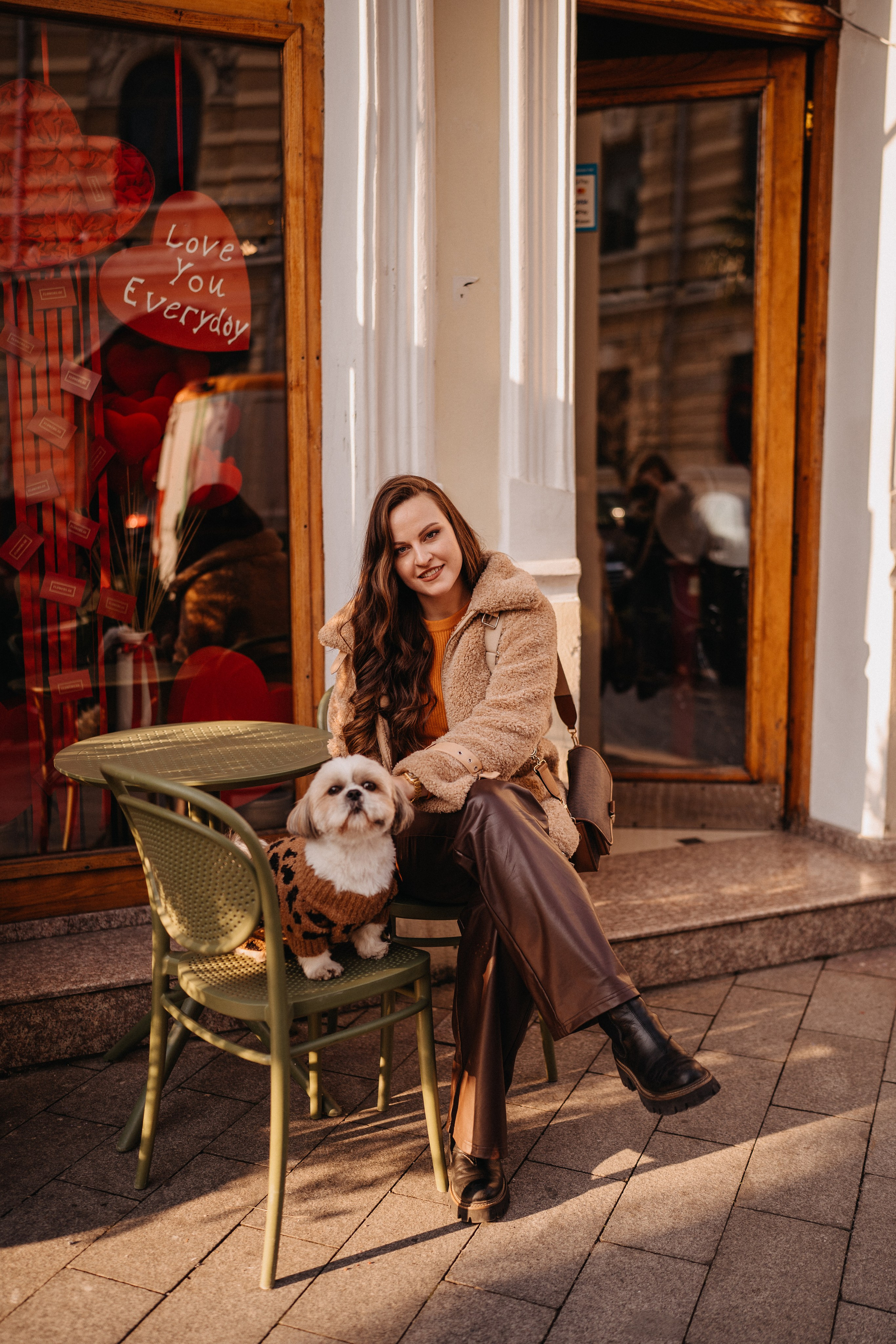 Фотосессия с собакой в Батуми. Портретный и свадебный фотограф в Батуми Валерия Азаренко