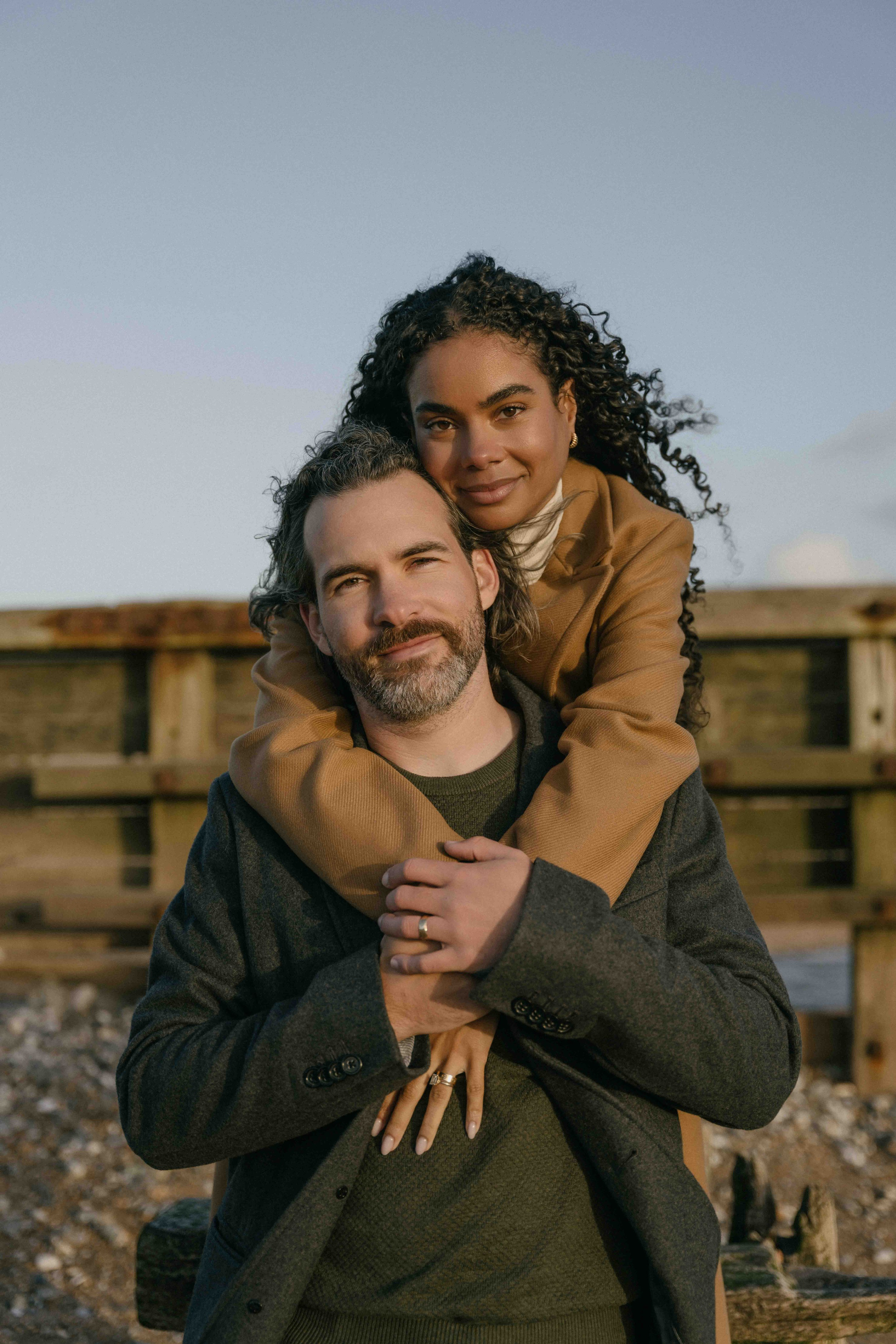 Seven Sisters Engagement Photos | London Photographer | UK Coastal Couple Shoot. London Wedding Photographer | Engagement & Proposal Photography by Natasha Ferreira