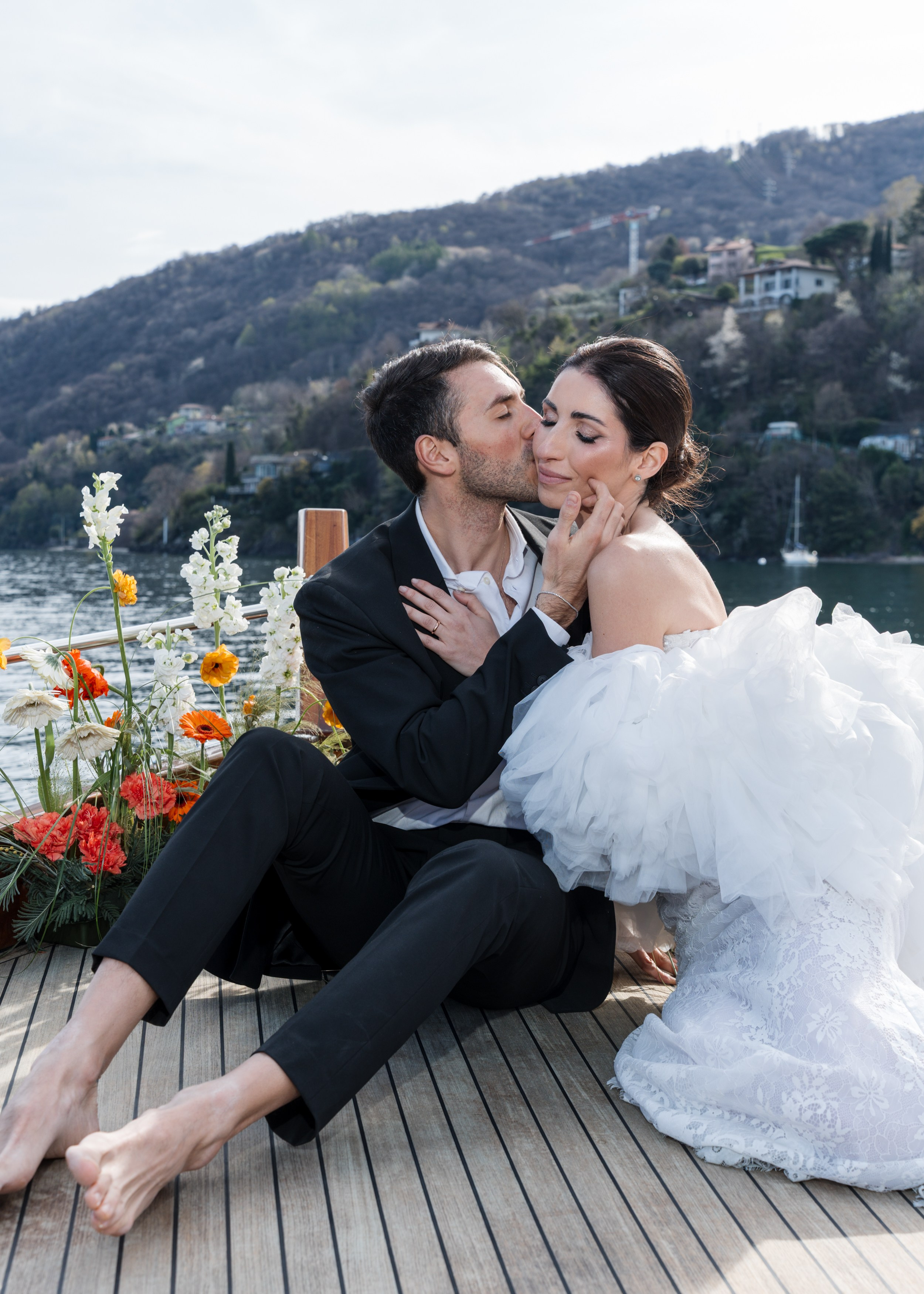 Sandra & Mario Lake Como Elopement. Proposal Photographer in Lake Como