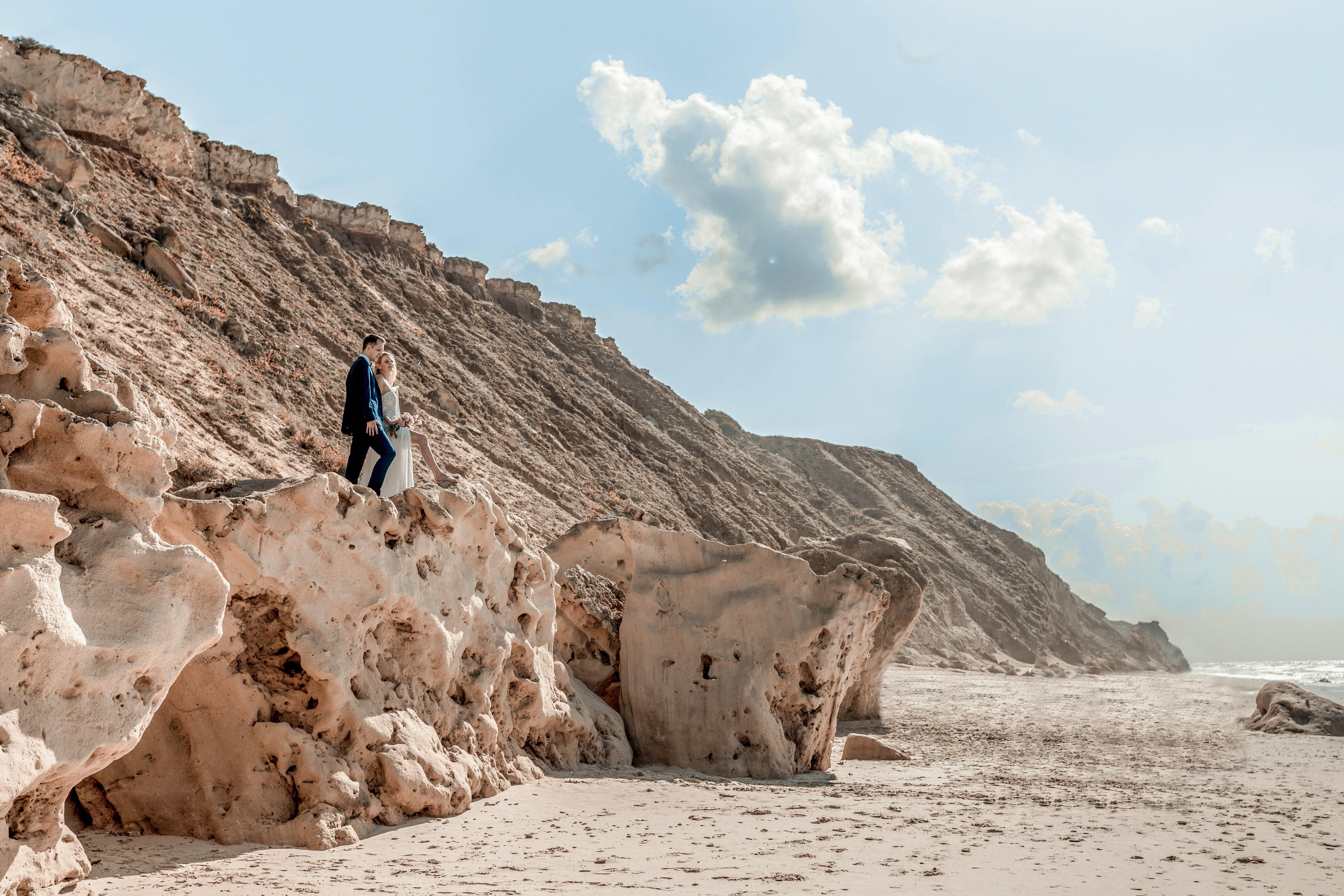 Церемония на пляже, Нерихус и Эгле. Фотограф в Португалии Полина Готовая