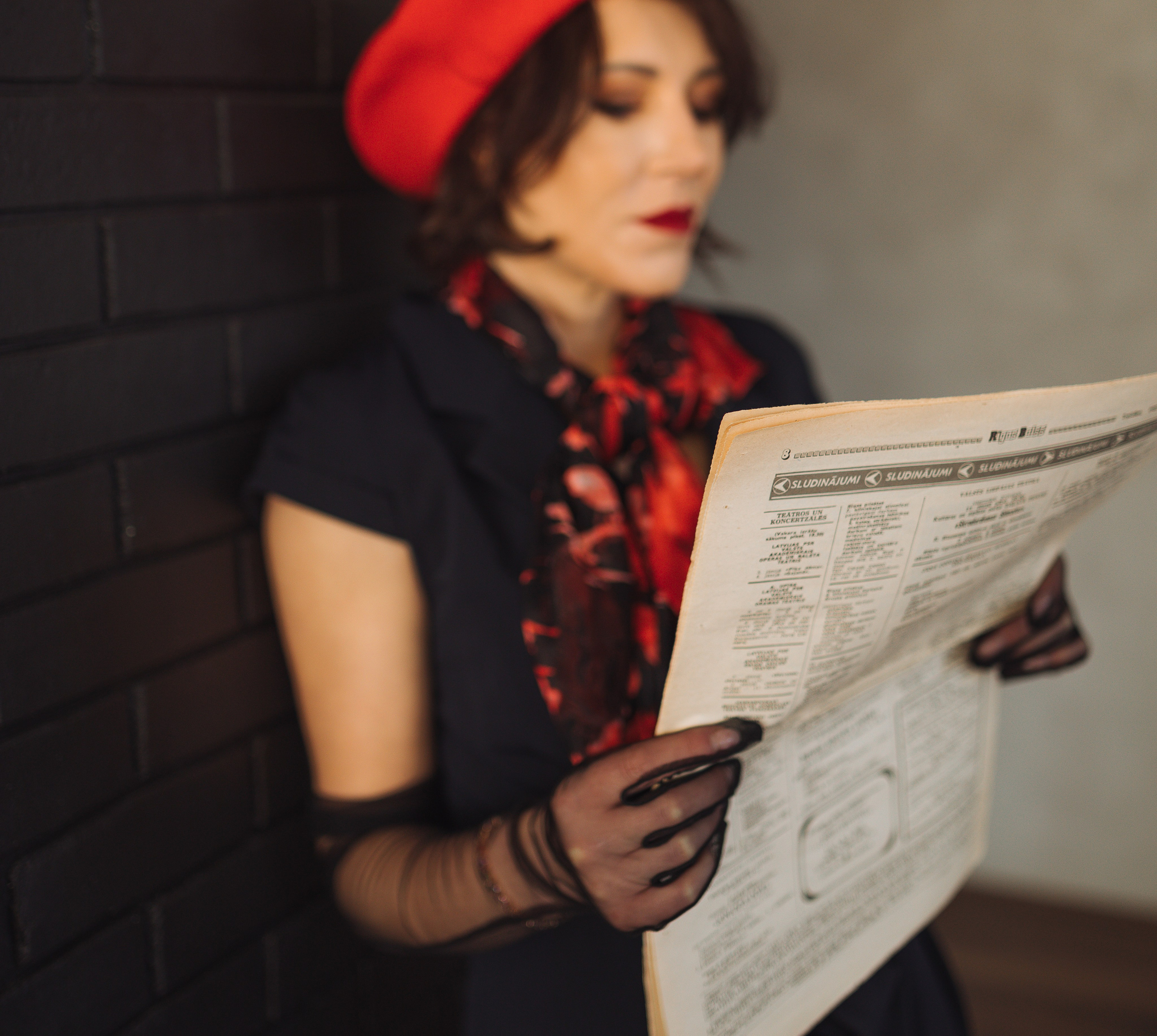 Individuālā sarkanos toņos. Fotogrāfs Rīgā — Katerina Gordik