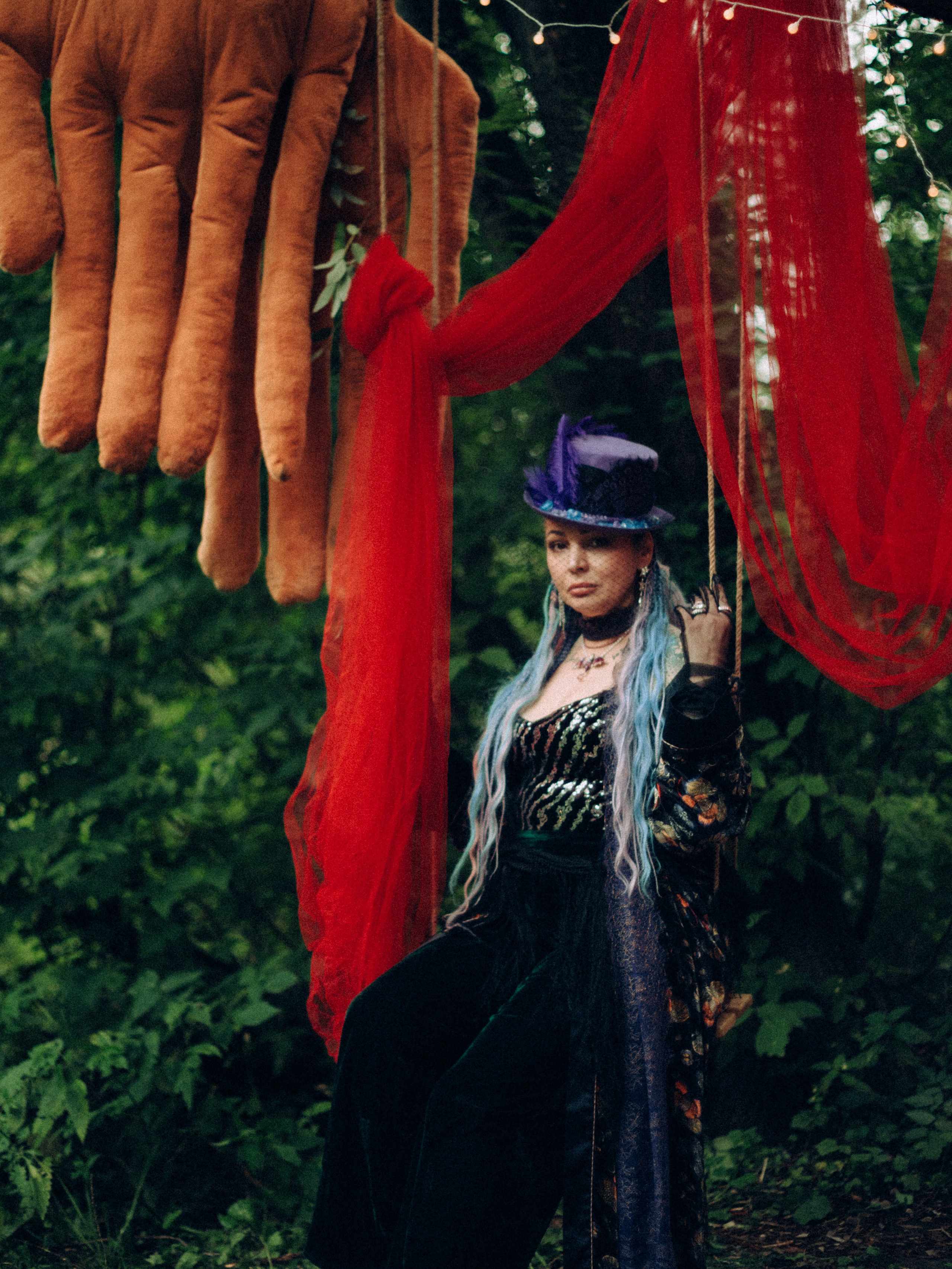 Witches' picnic — fantasy themed event. Moth & Moss Photography