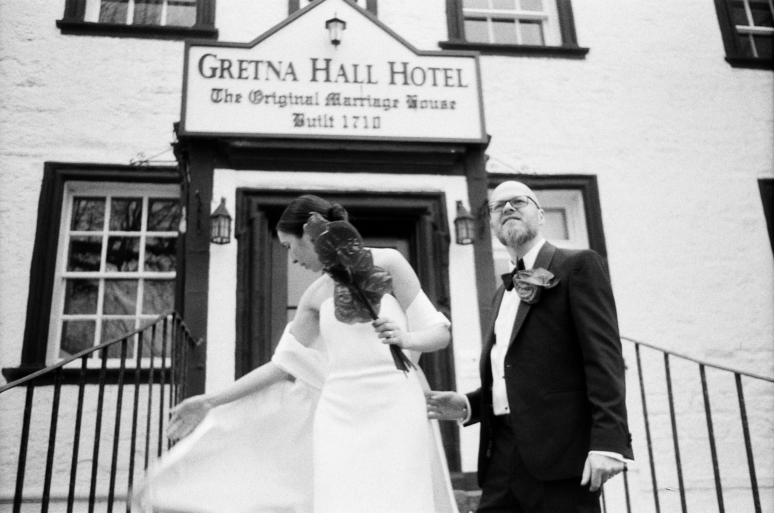 Wedding on Black n White Film. Molfar Visuals