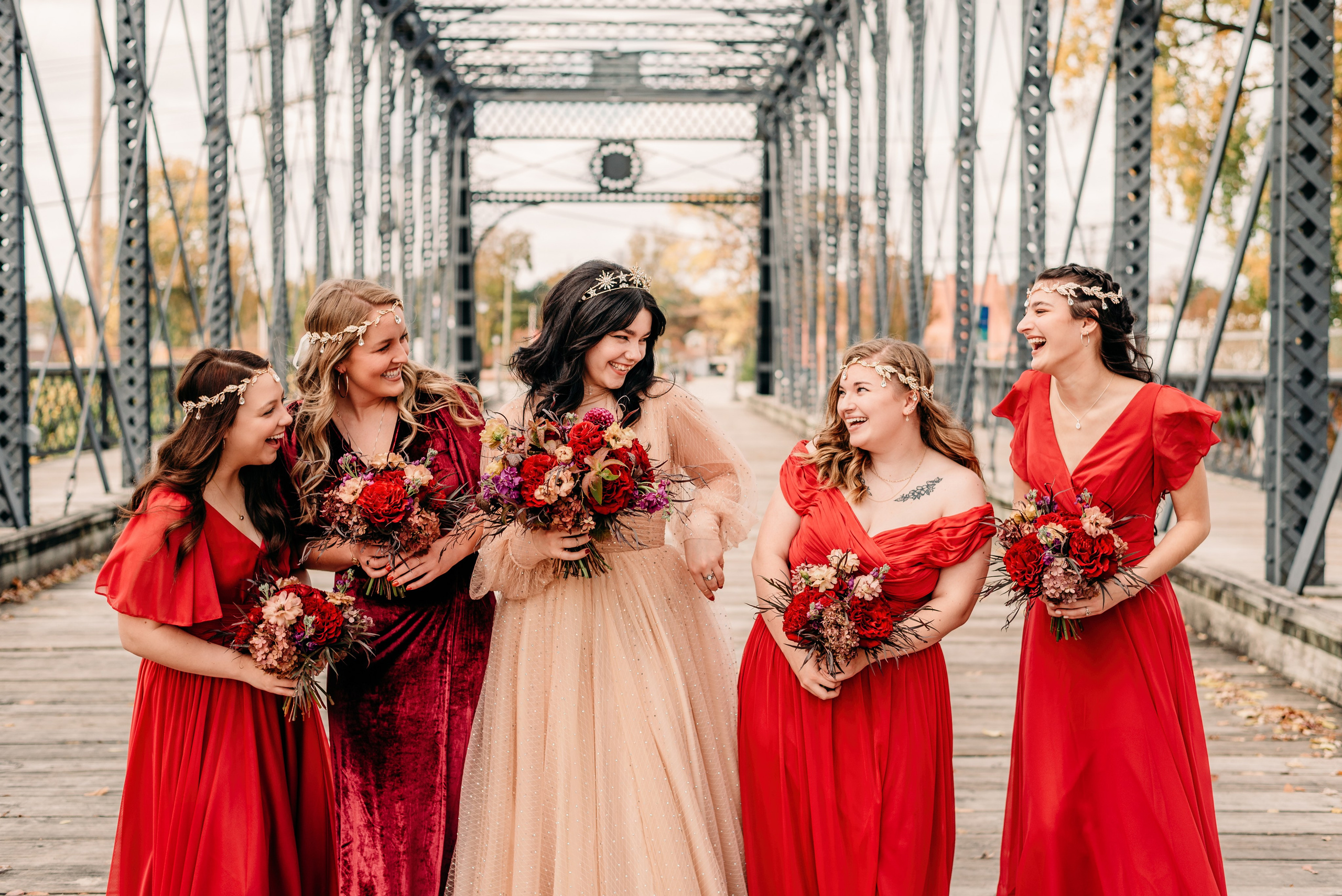 Bold & Dramatic Wedding at The Paper Mill on The Landing | Fort Wayne Wedding Photographer. Alexandria Danielle Photography | Fort Wayne & Indianapolis Wedding Photographer