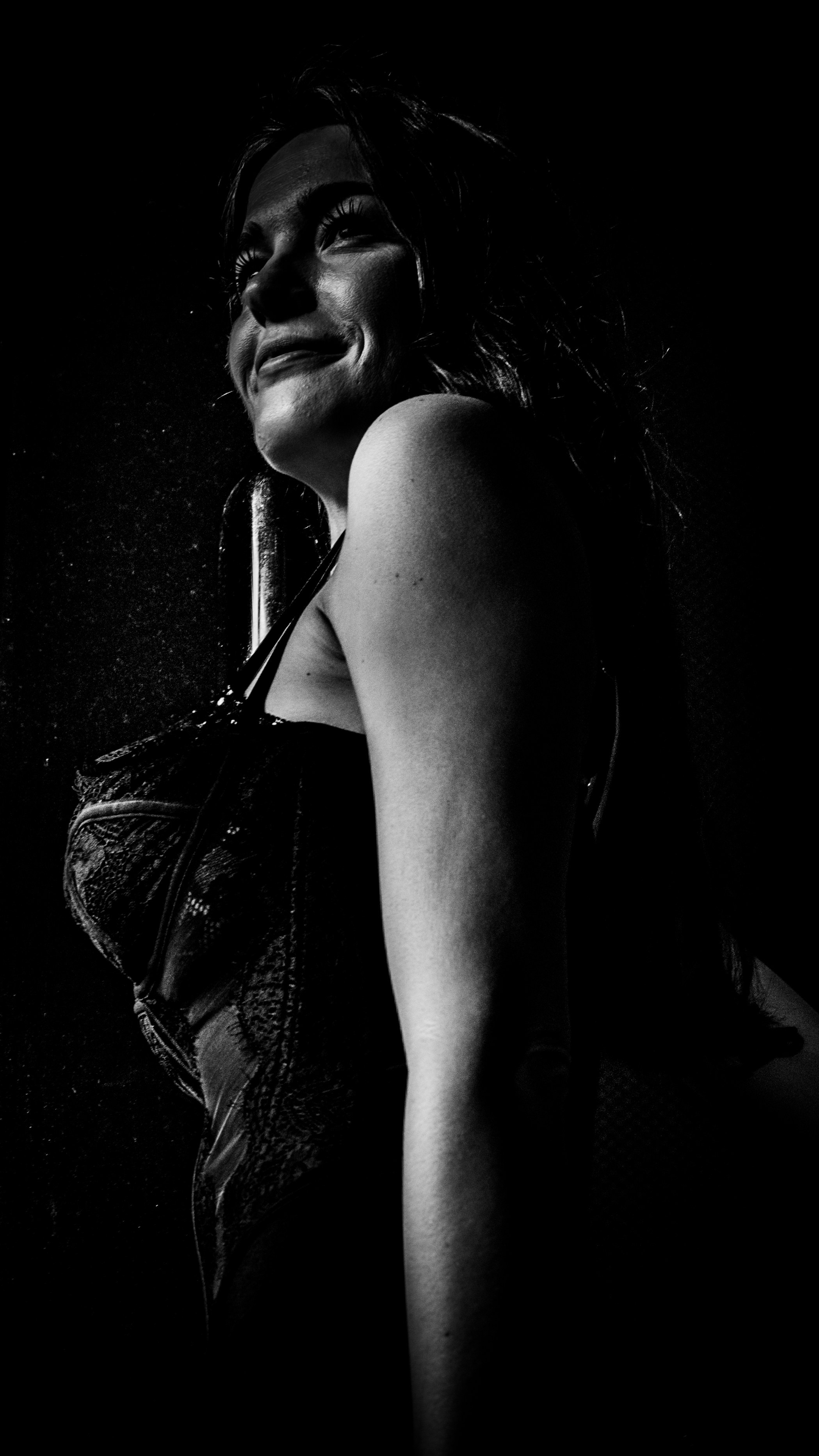 Burn Black and White Series. Out and About 239