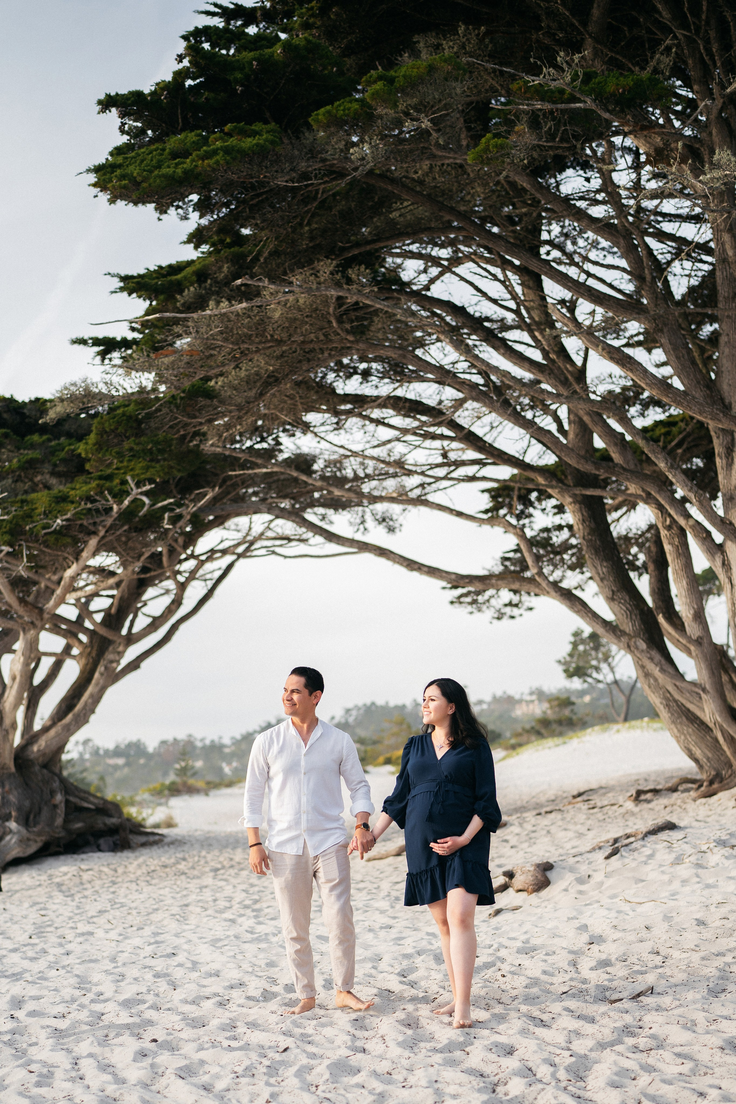 Luz Maternity Session at Carmel. Soulo Photography | San Francisco Bay Area Based Photographer