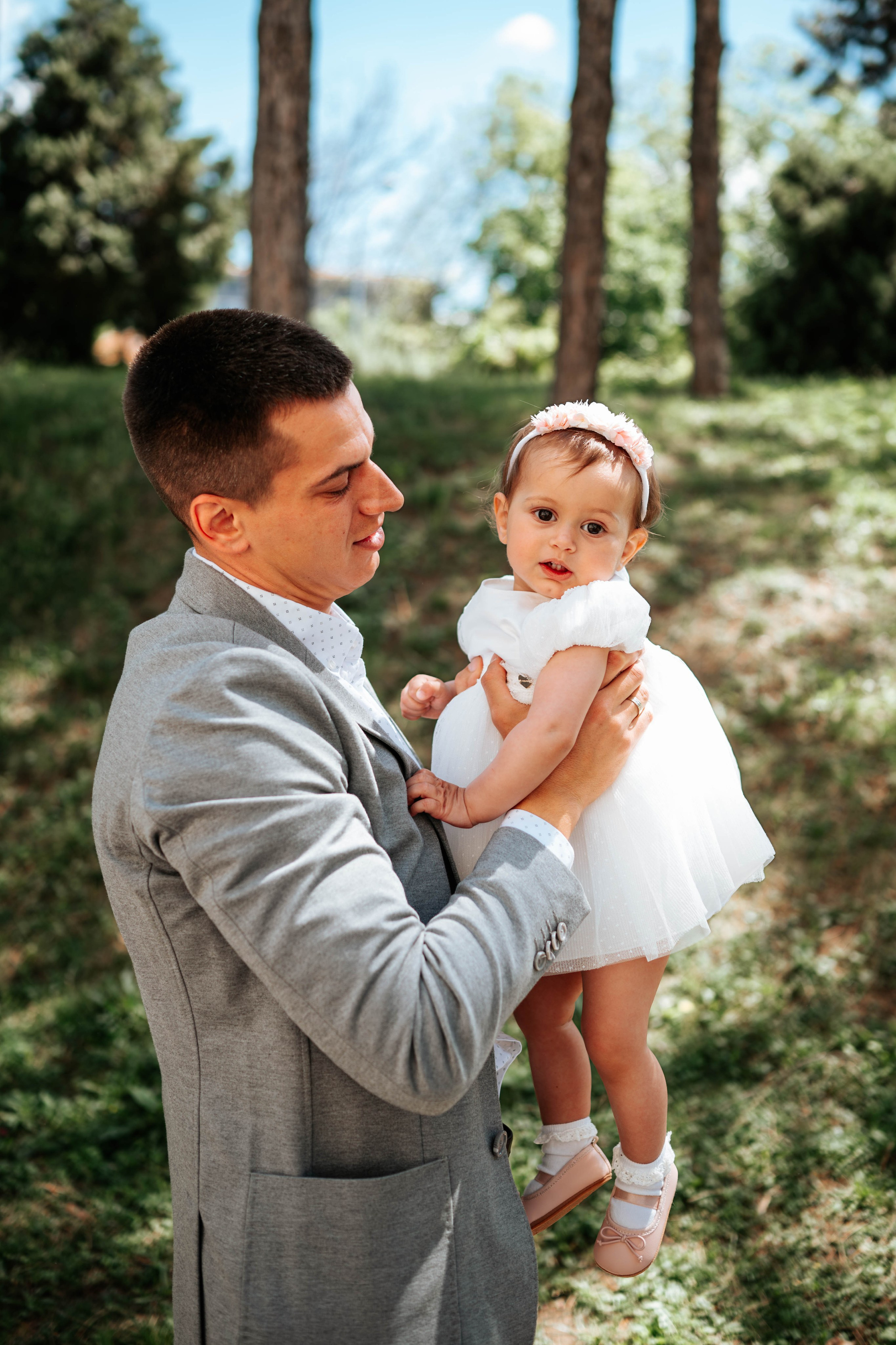 Irina - krštenje. Dečiji i porodični fotograf
