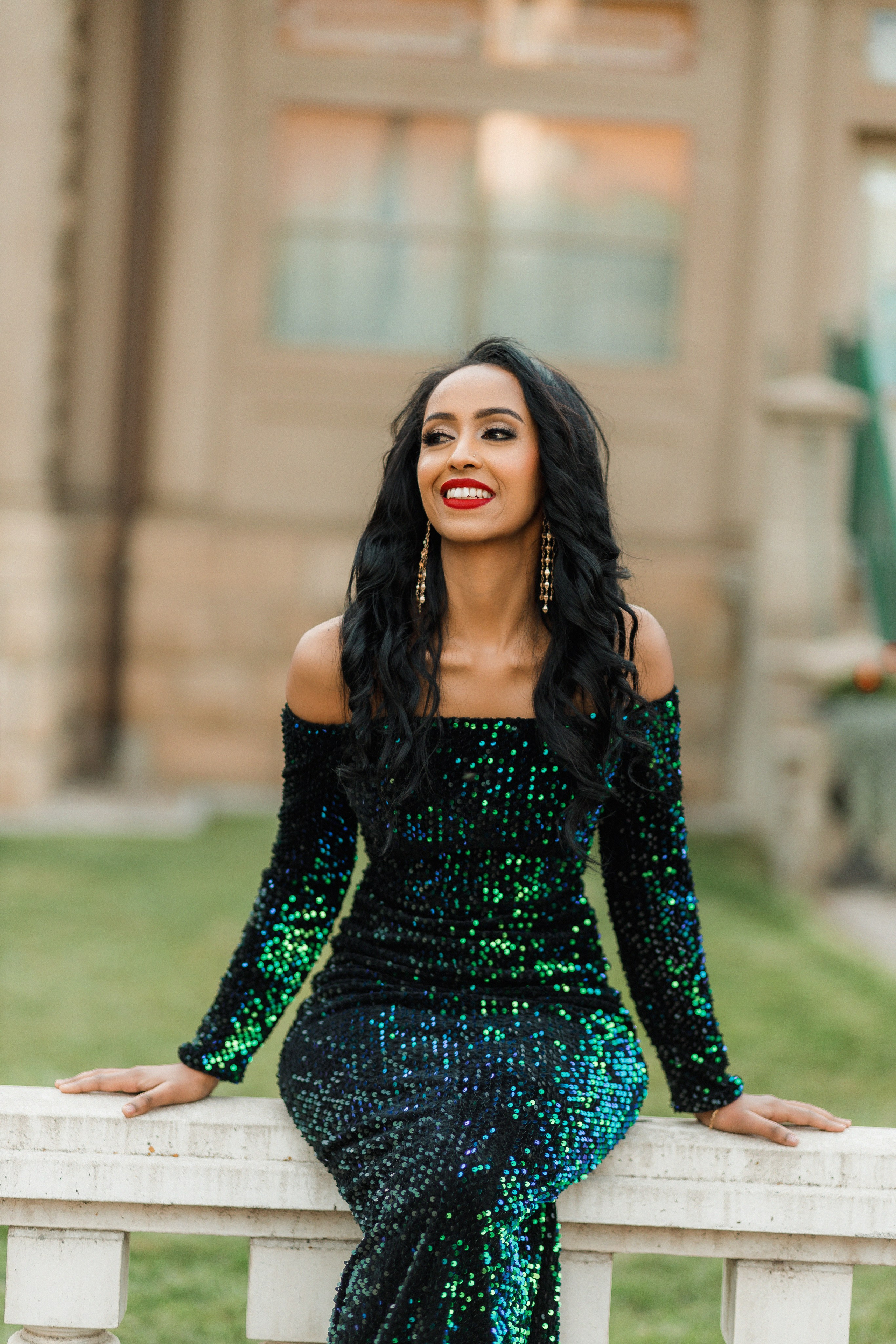 Graduation photos. Home