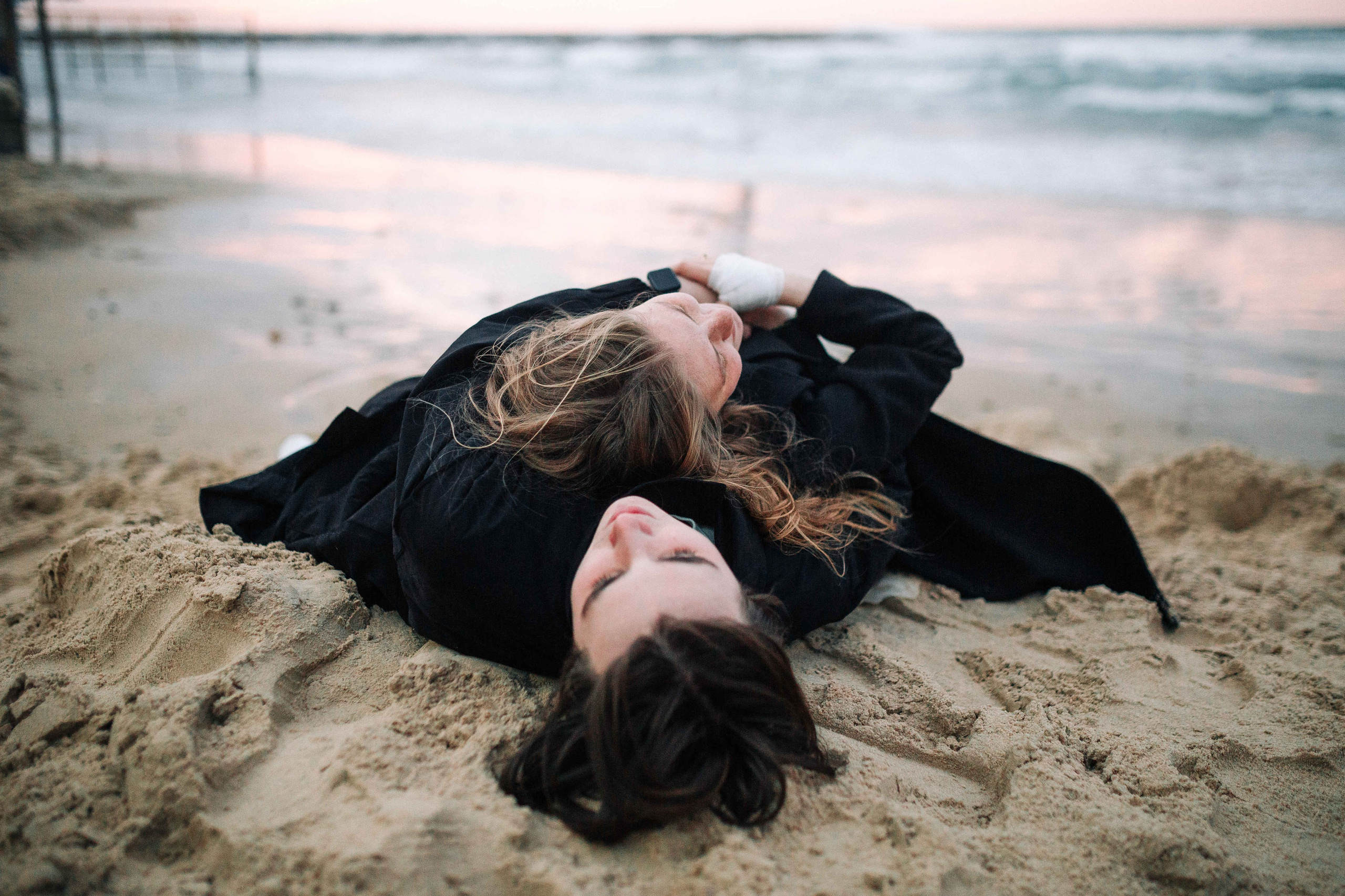 WINTER IN NETANYA. PHOTOGRAPHER IN ISRAEL