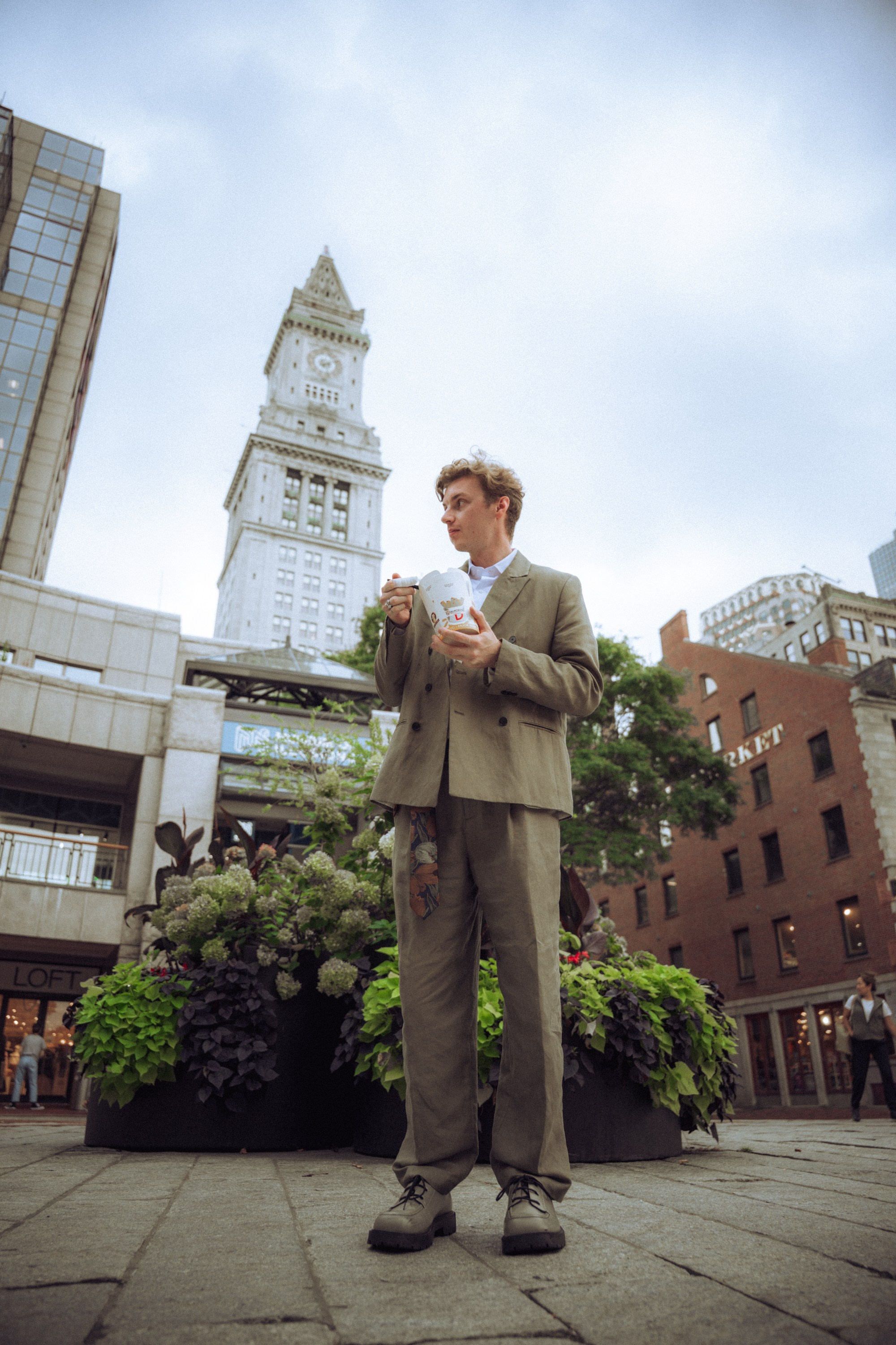 Male portrait in Boston. Portrait and wedding photographer in New York