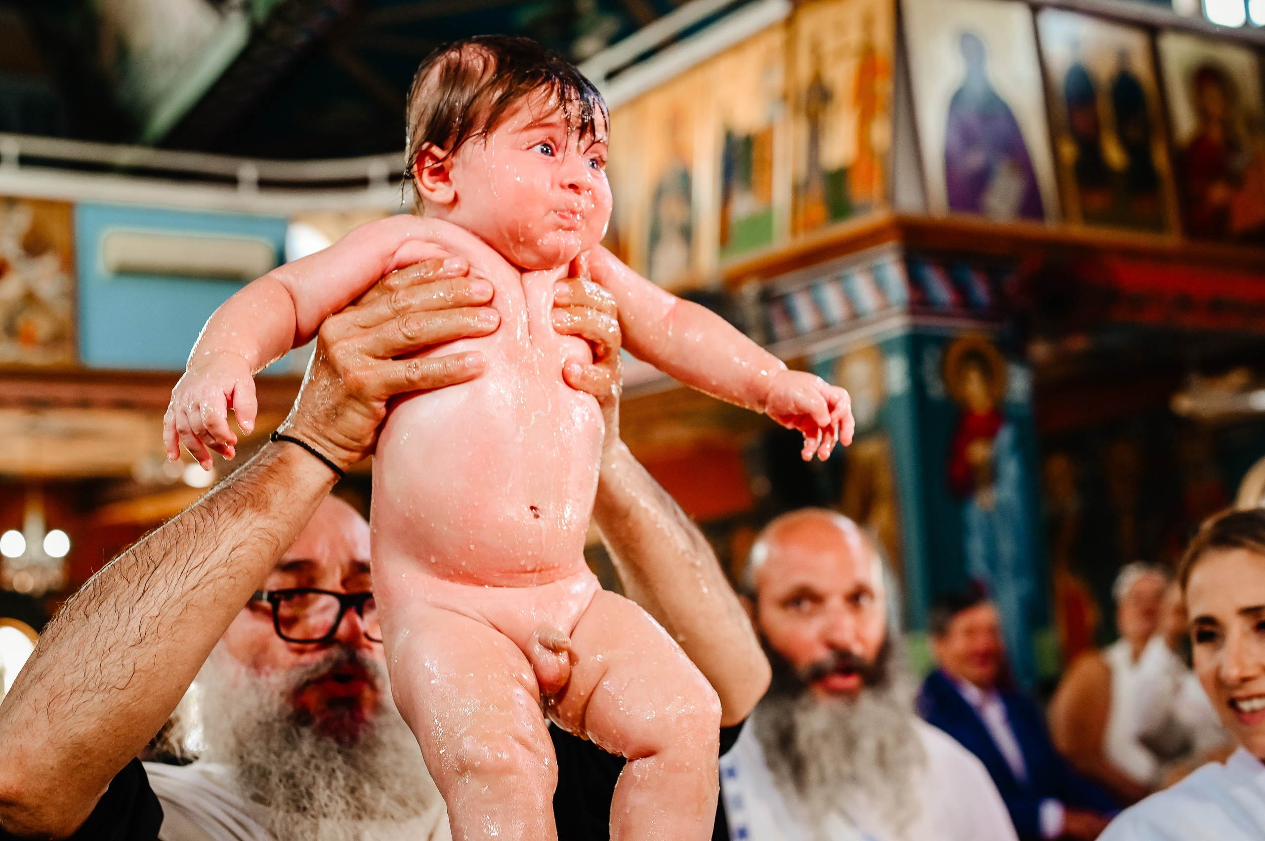 Baptism Mixail Aggelos. AdrianOltean.wfolio.pro