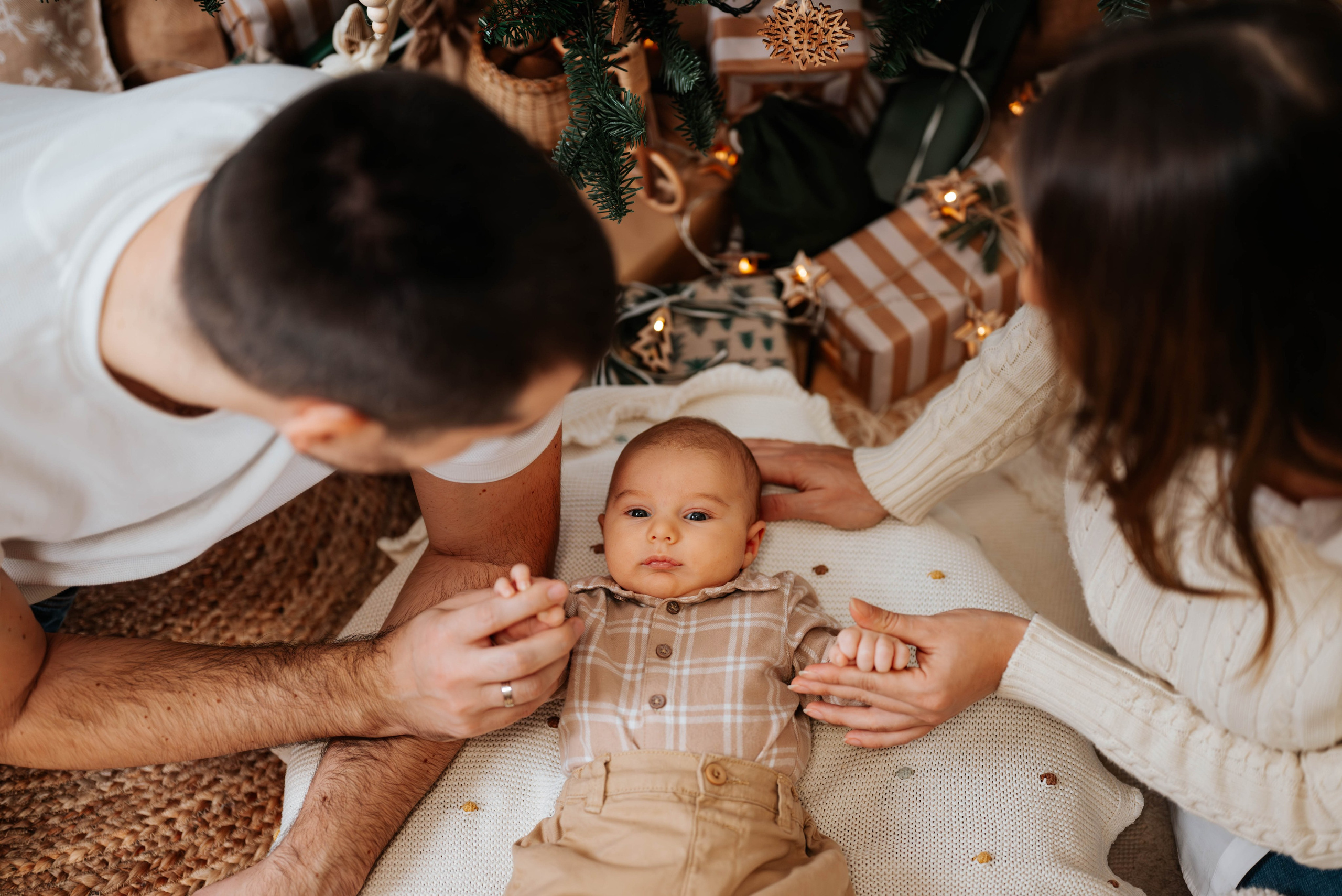 Radosavljevići - novogodišnje fotografisanje. Dečiji i porodični fotograf