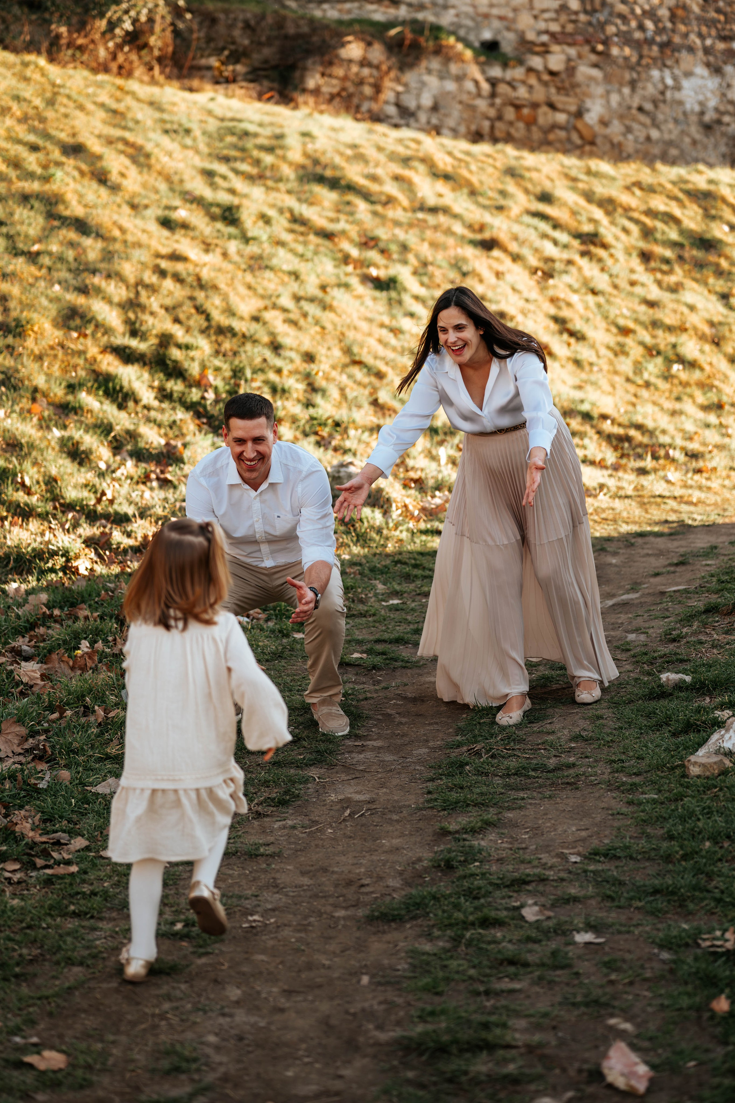 Biljana, Saša i Dunja - porodično fotografisanje. Dečiji i porodični fotograf
