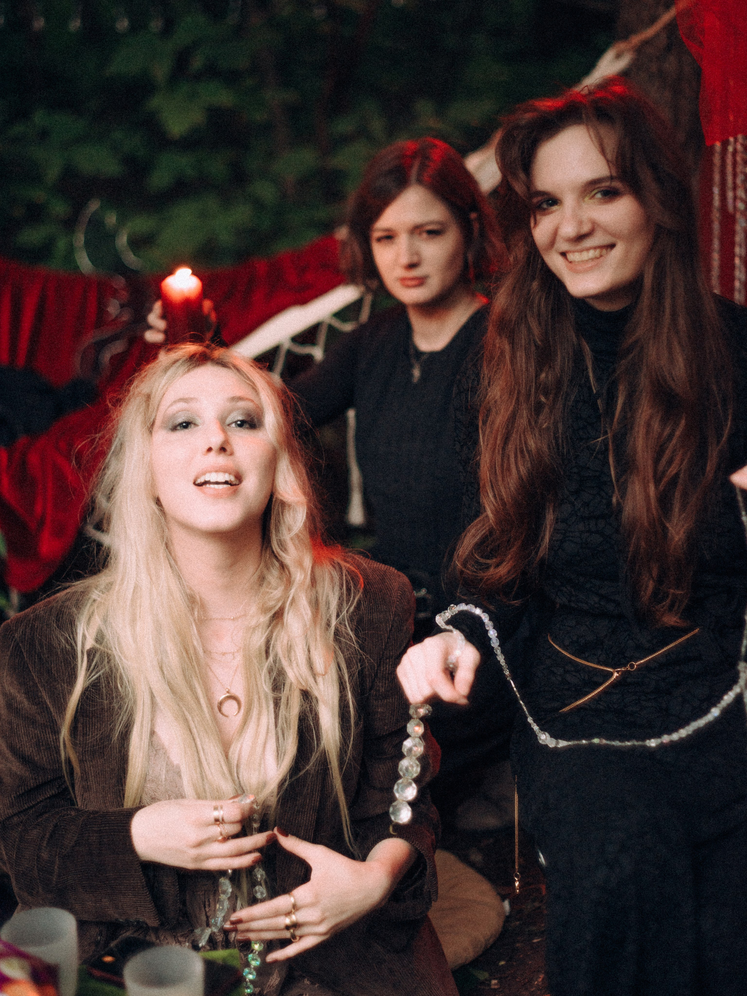 Witches' picnic — fantasy themed event. Moth & Moss Photography