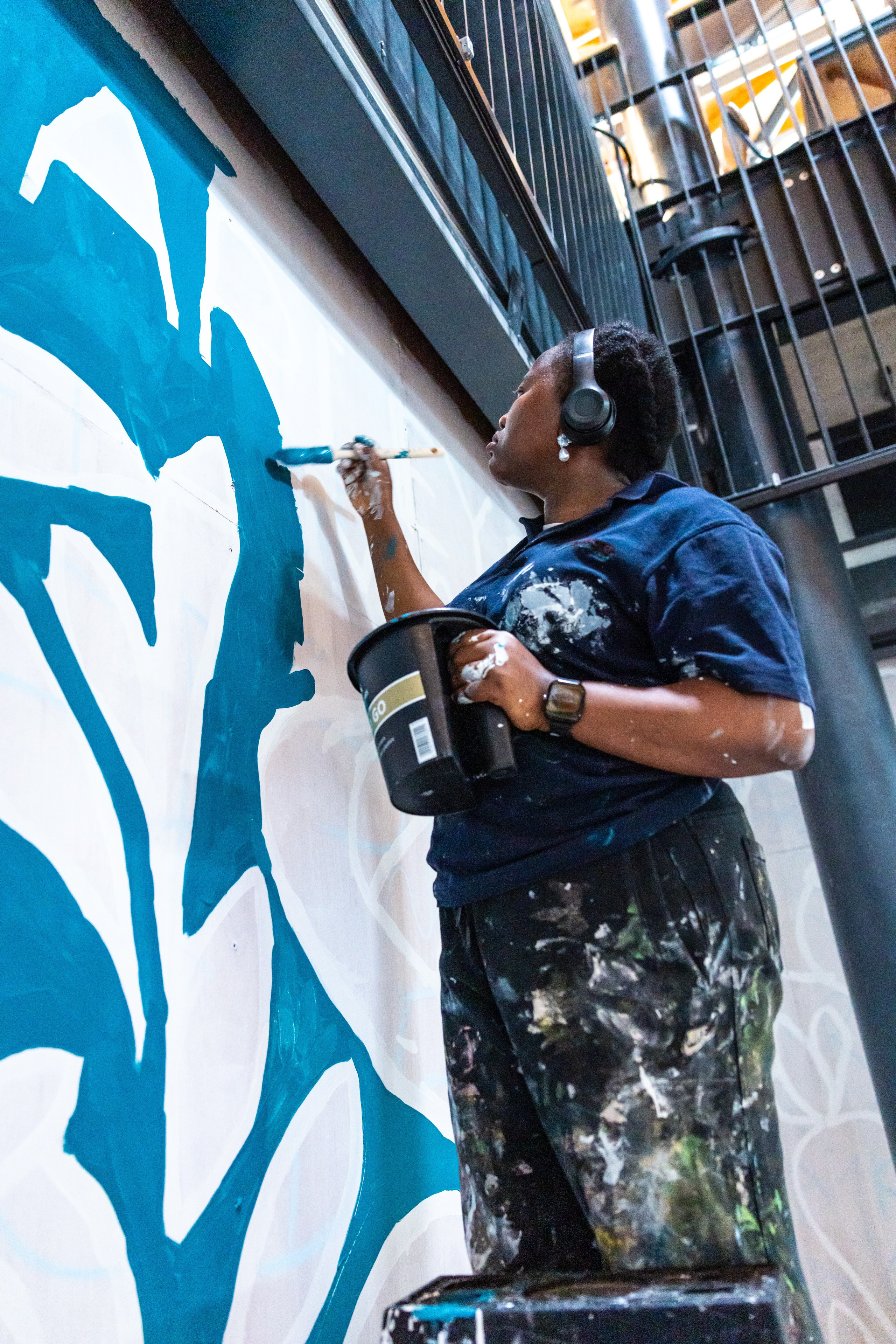 Darley Street Market Mural. Professional Portrait & Event Photographer in West Yorkshire, travels across UK