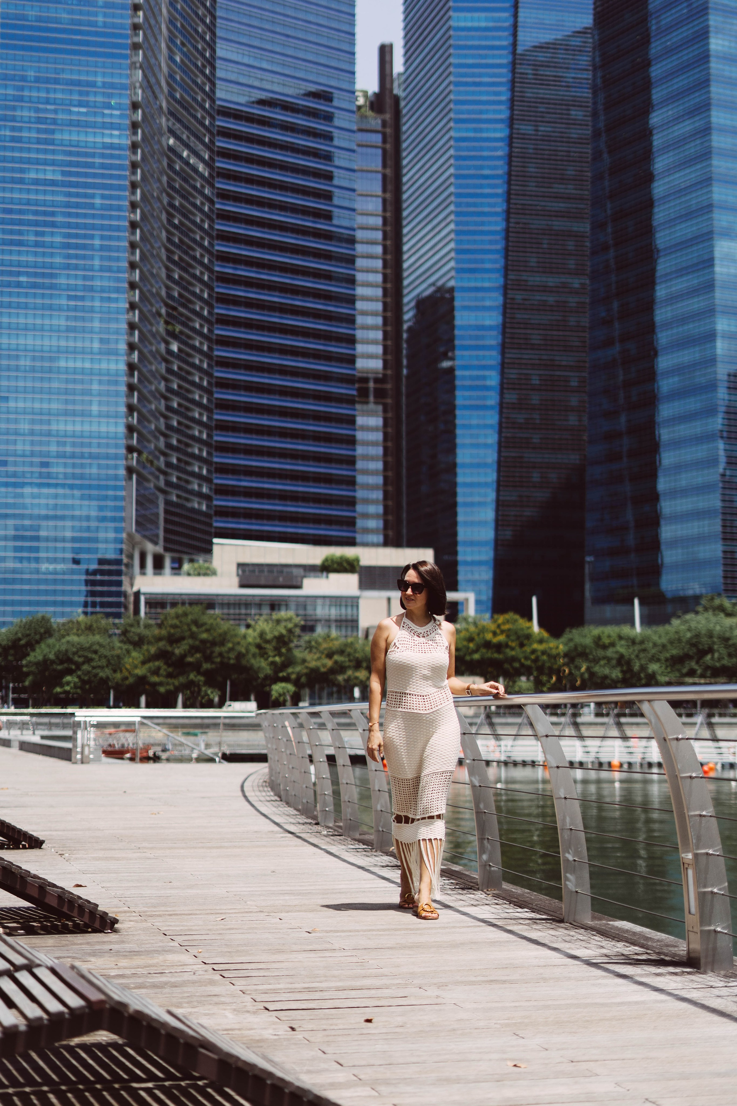 Portrait. Dasha in Singapore