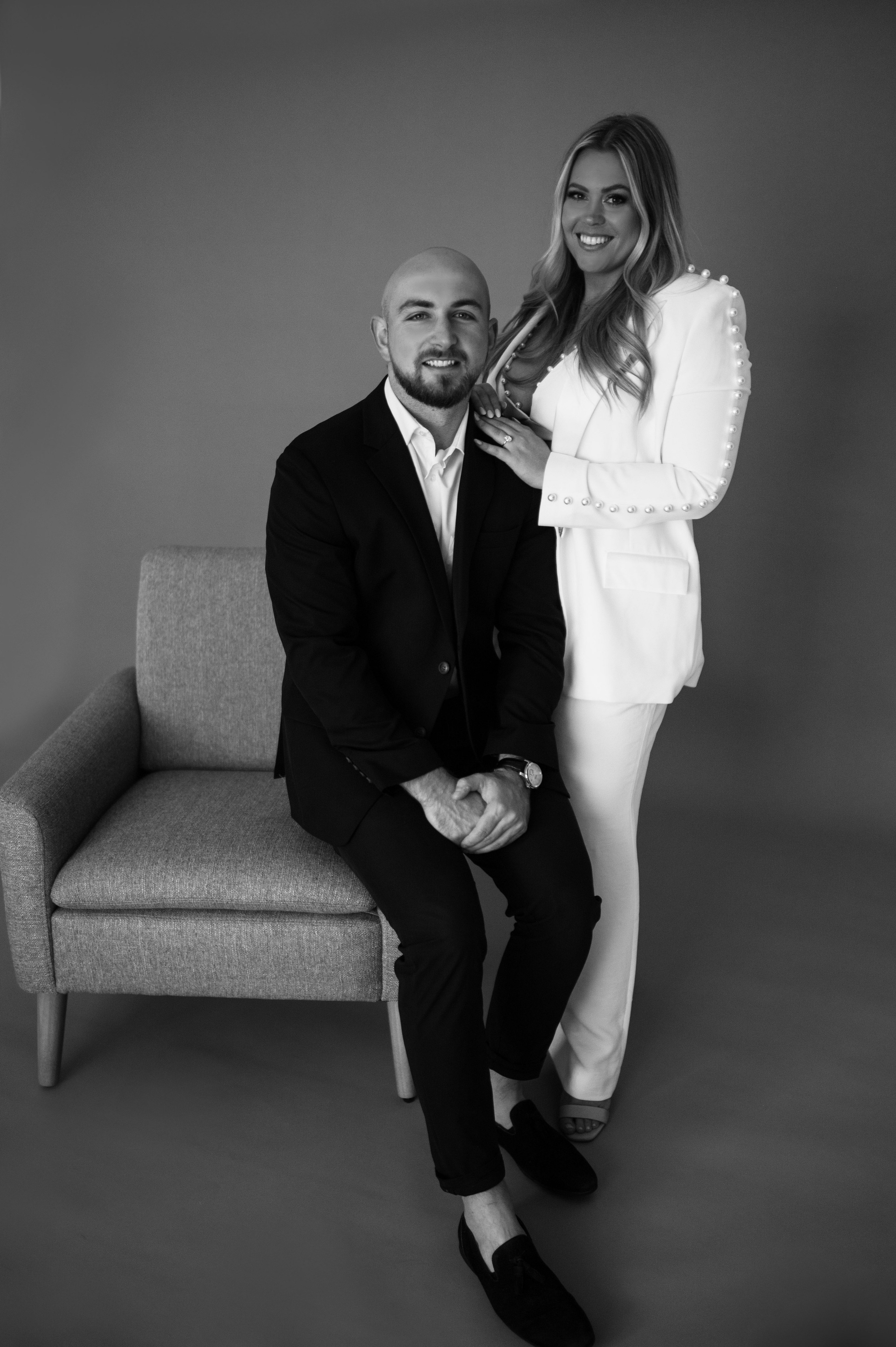 Mike & Elizabeth. Wedding, maternity and family photographer in Charlotte Tasha Minn