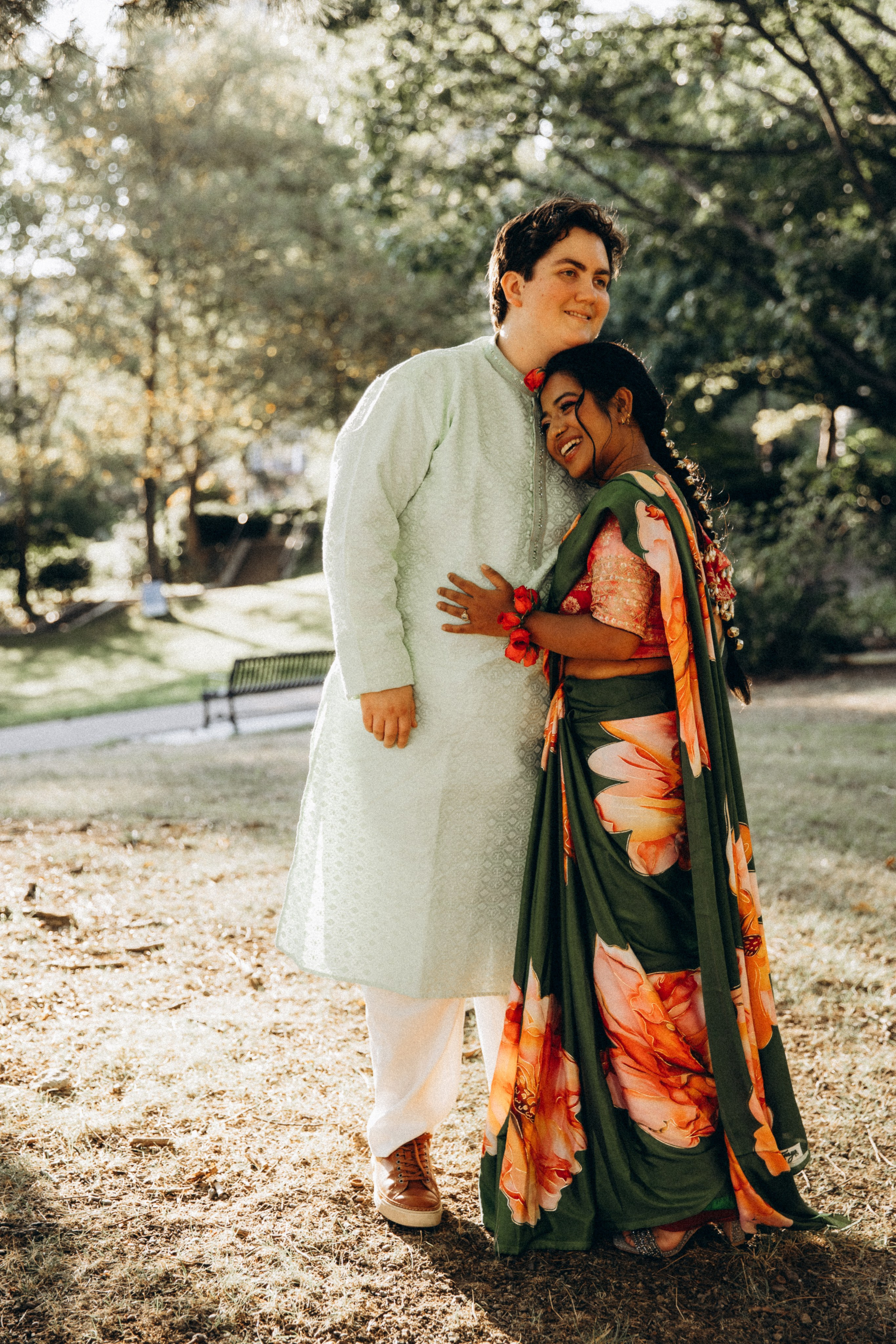 Haldi Ceremony for Two Brides | Multicultural Wedding Celebration in Boston