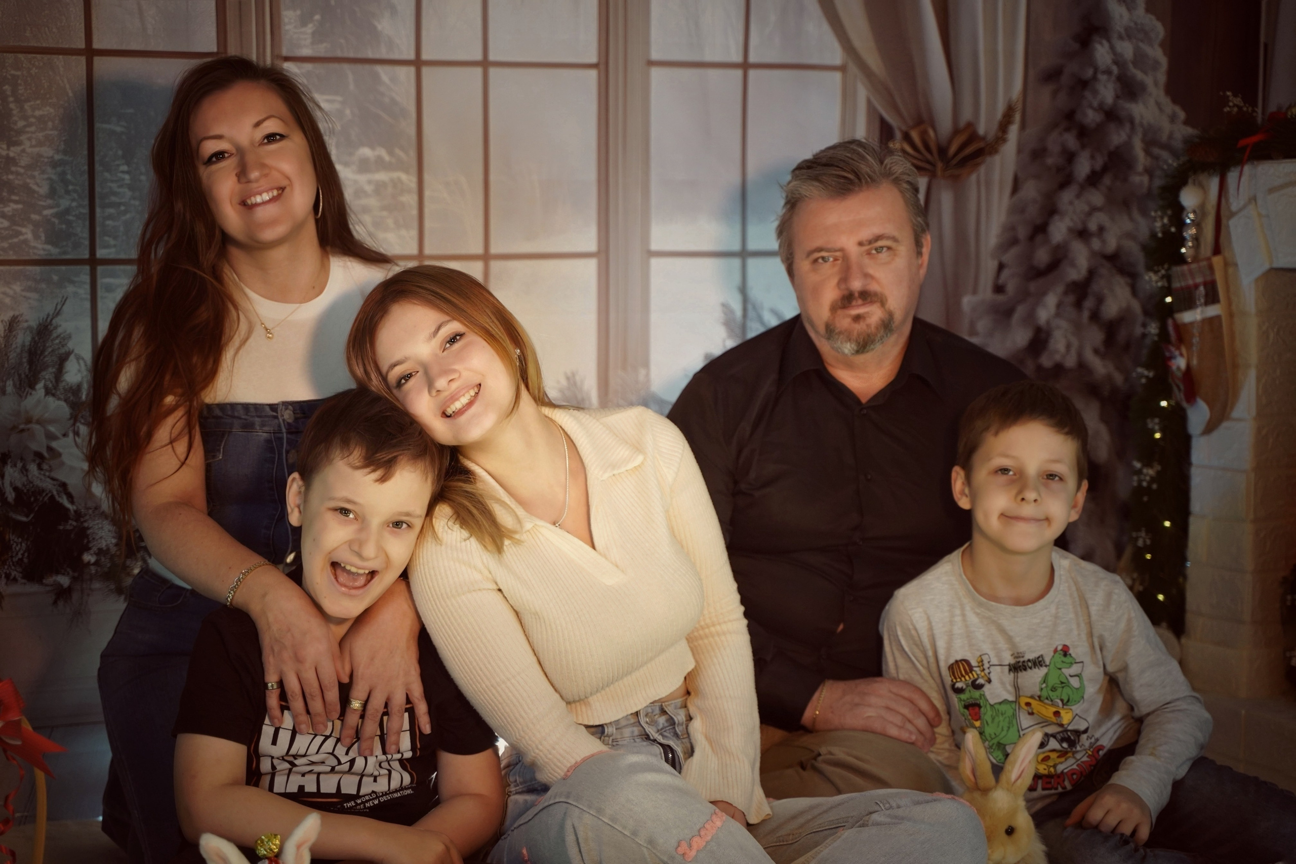 Семейный вечер в Новый год. Фотограф. Визуал. Хайфа. Талья Цветкова