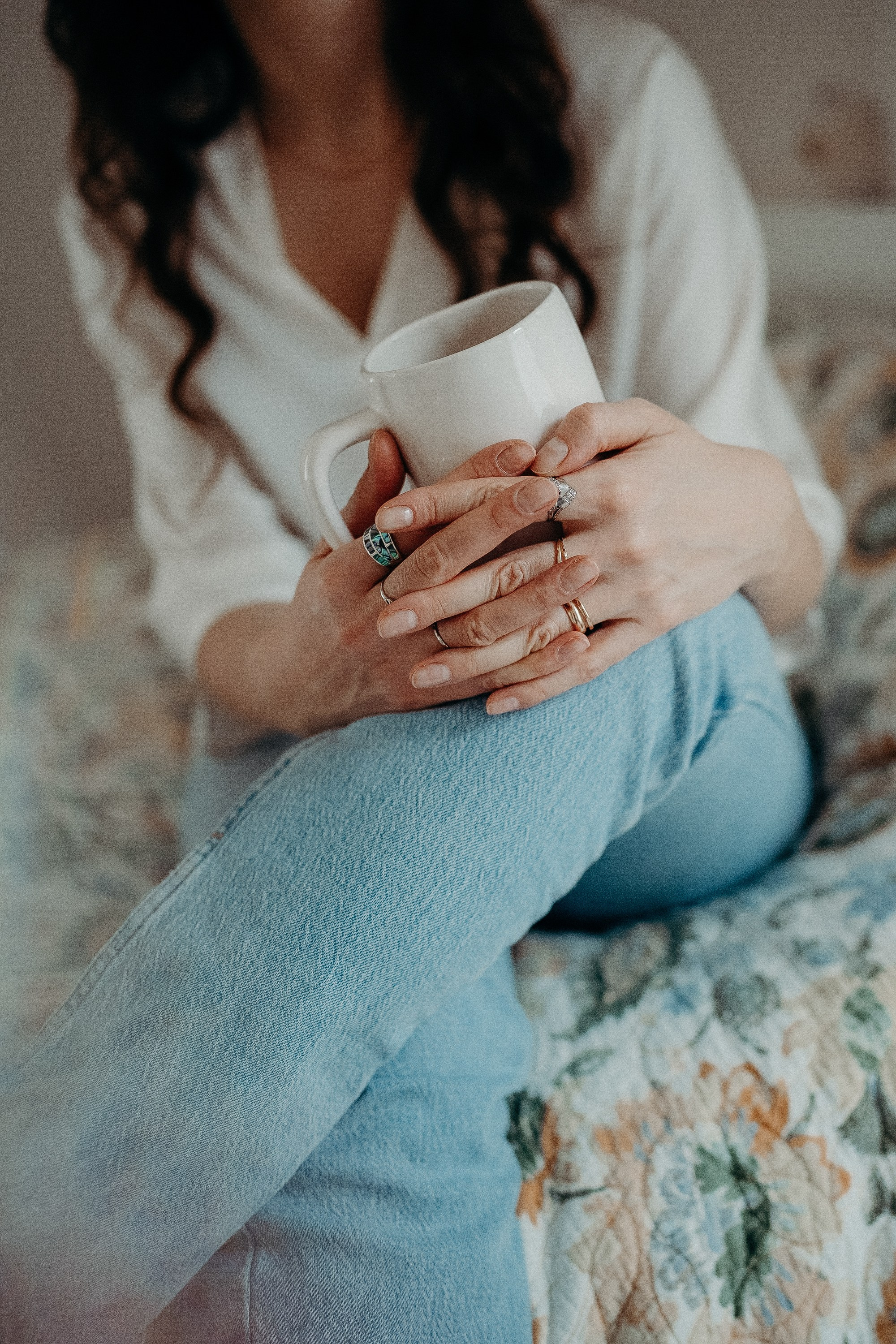 Home photo shoot. Portrait and wedding photographer in New York