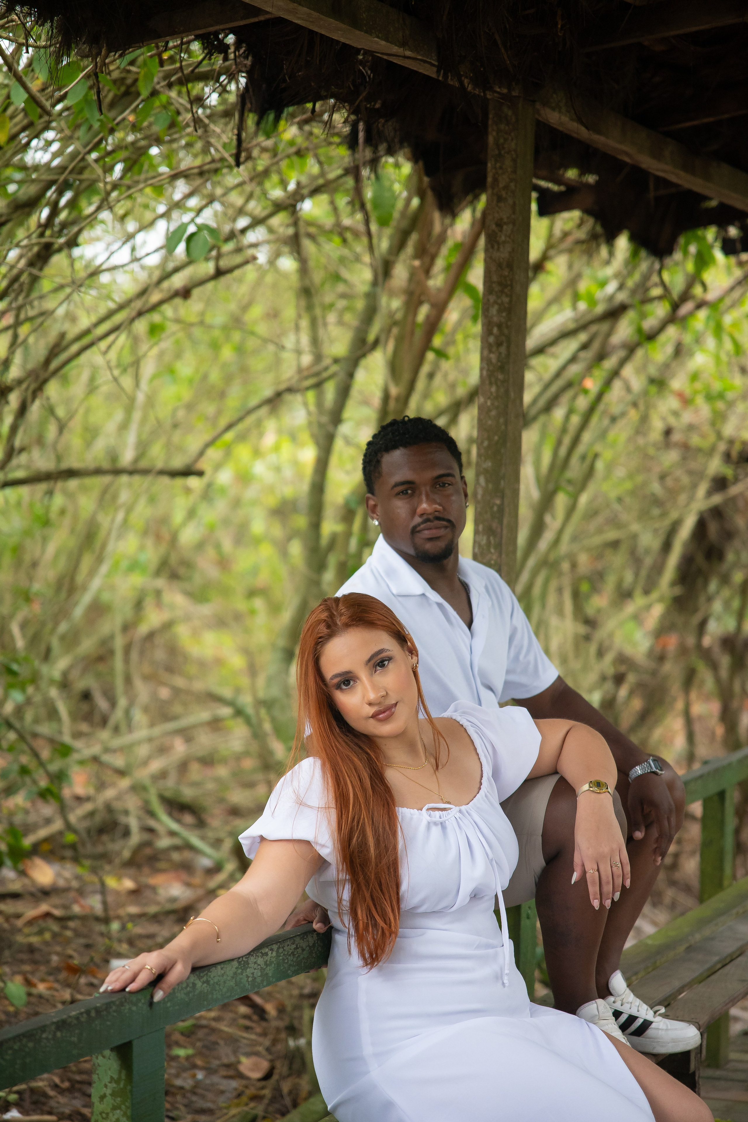 Thaís e Lenyson. Larissareisfotografa