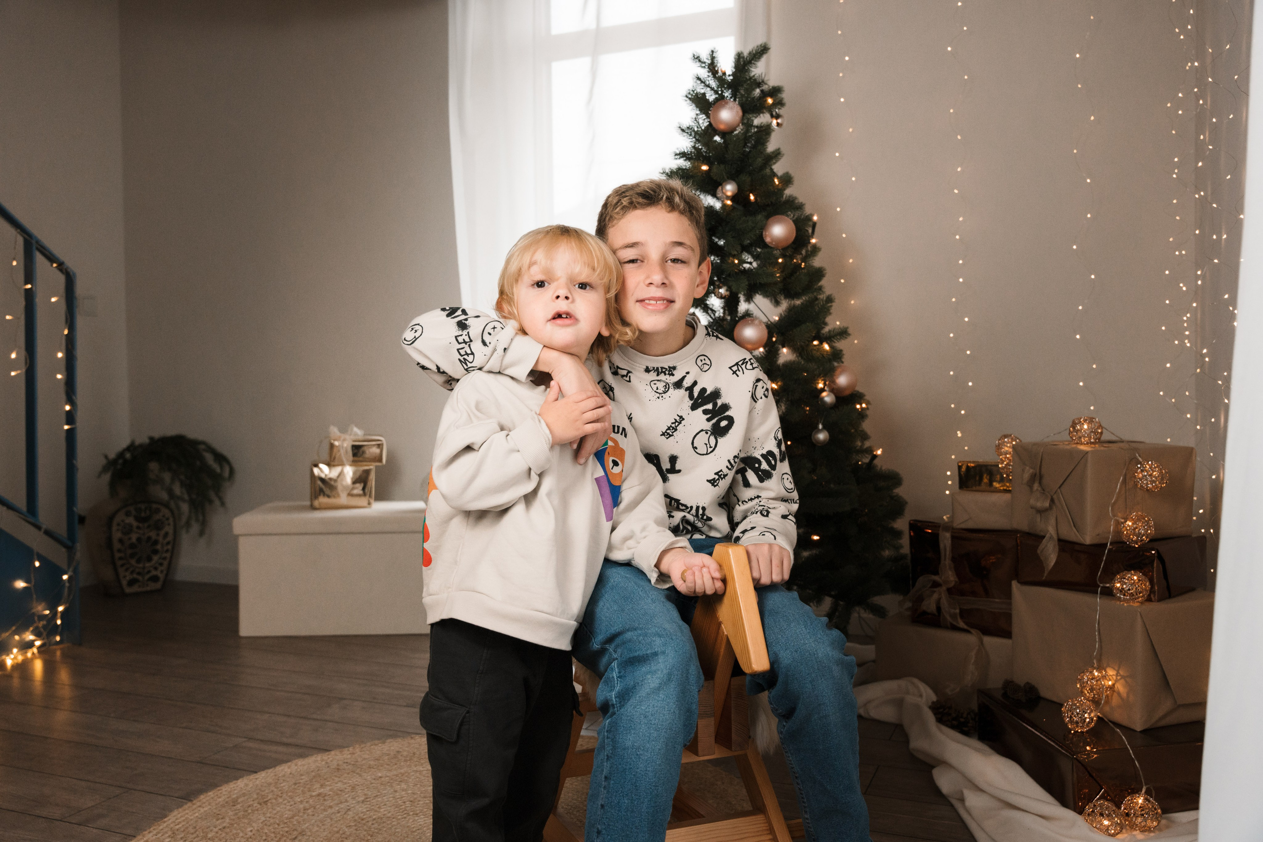 Christmas Studio Photoshoot. Elena Seewald