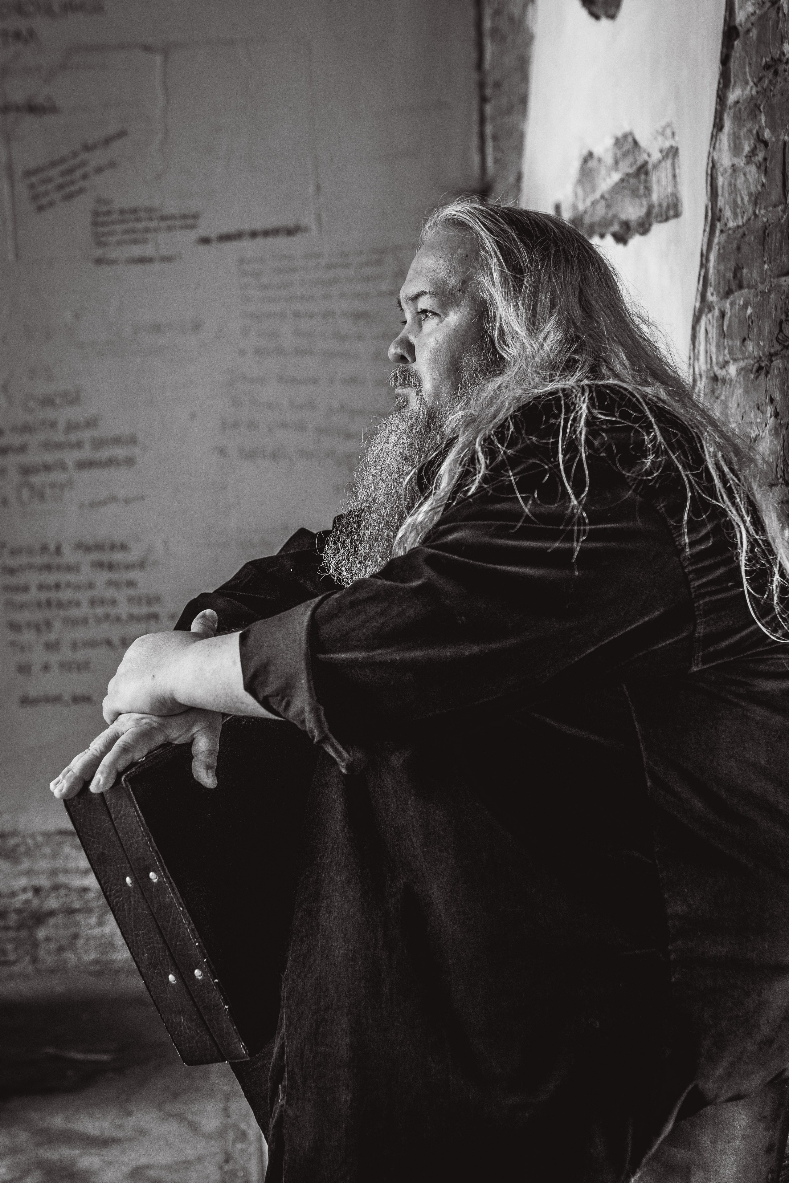 Александр Карев. Съёмка для поэта