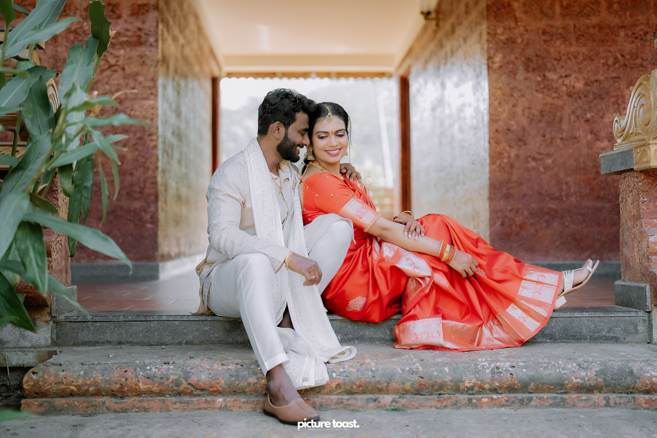 Wrapped in love and tradition. Fine art Wedding Photographers in India & Canada