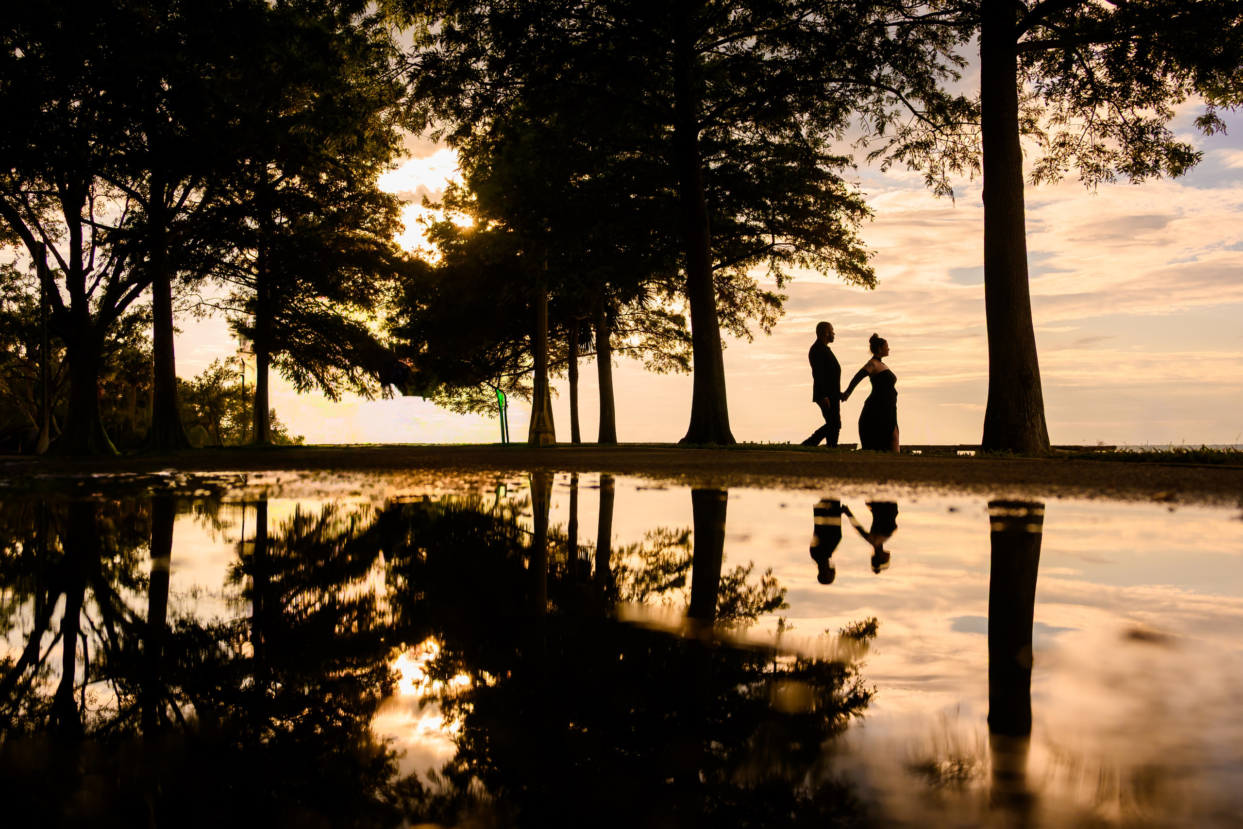Engagement Session — Downtown Sanford, Florida,