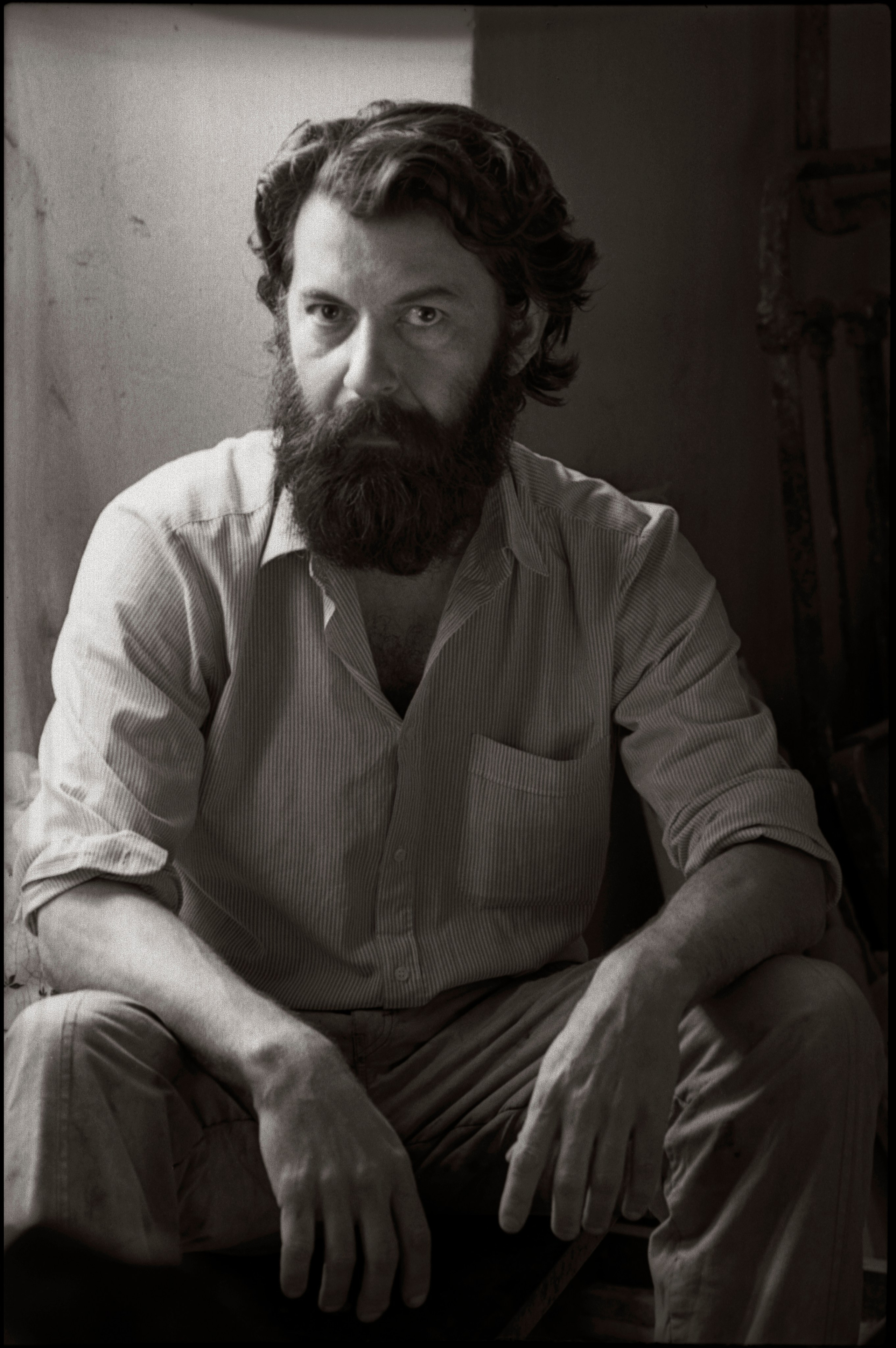 Guseyn Hagverdiyev, artist. Baku, 2000