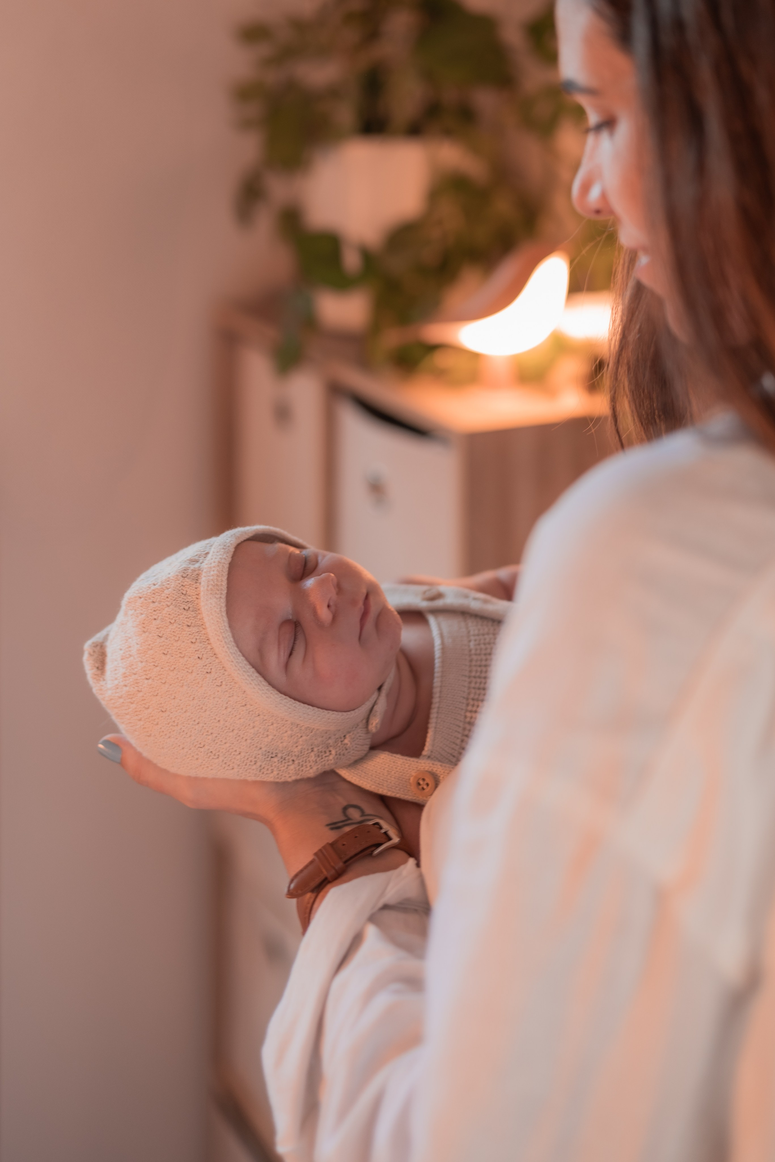 1-month-old baby. Natural and candid photography Jean Santiago