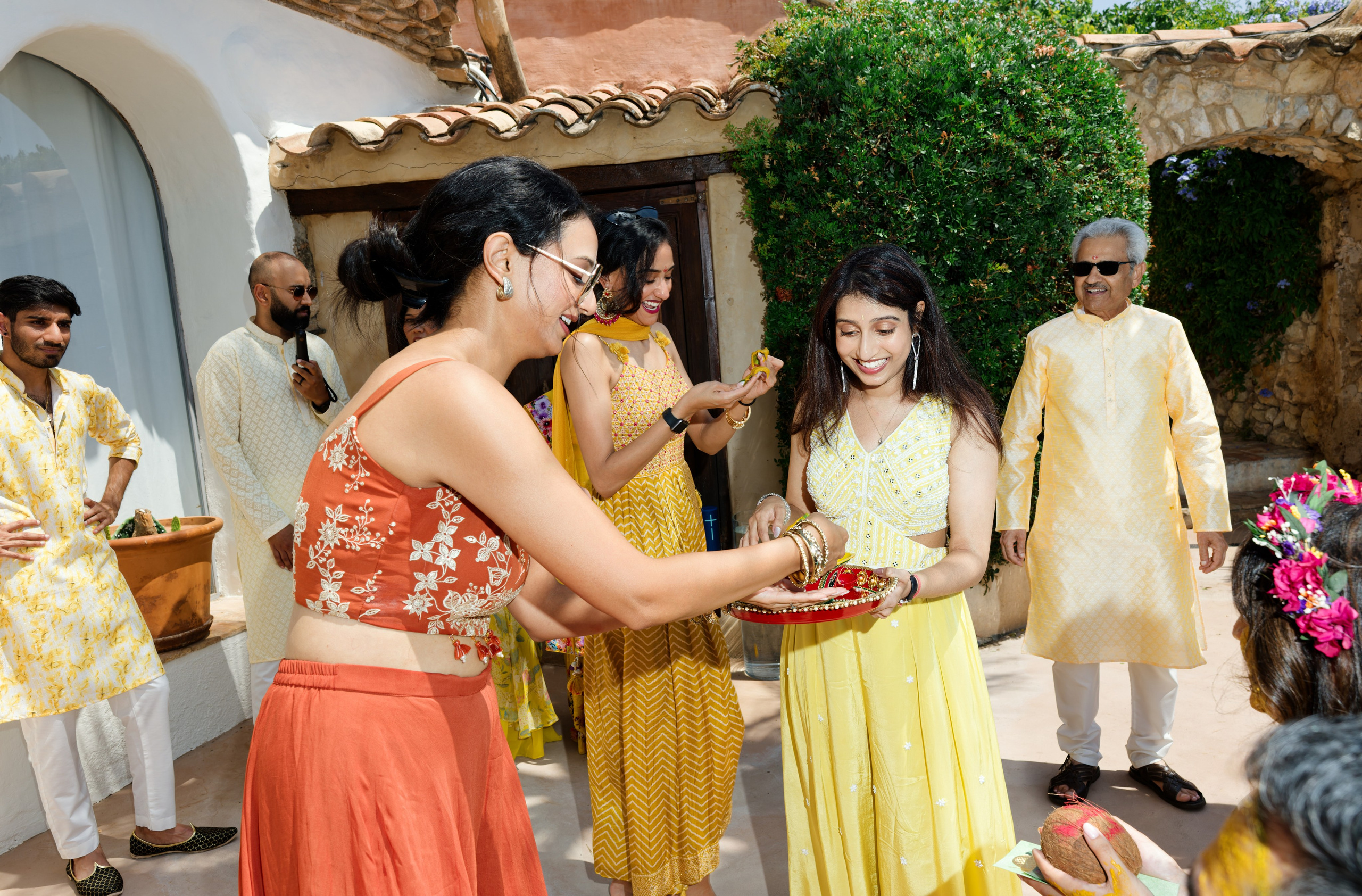Haldi Ceremony & Mehndi Night & pre-wedding dinner, Barcelona