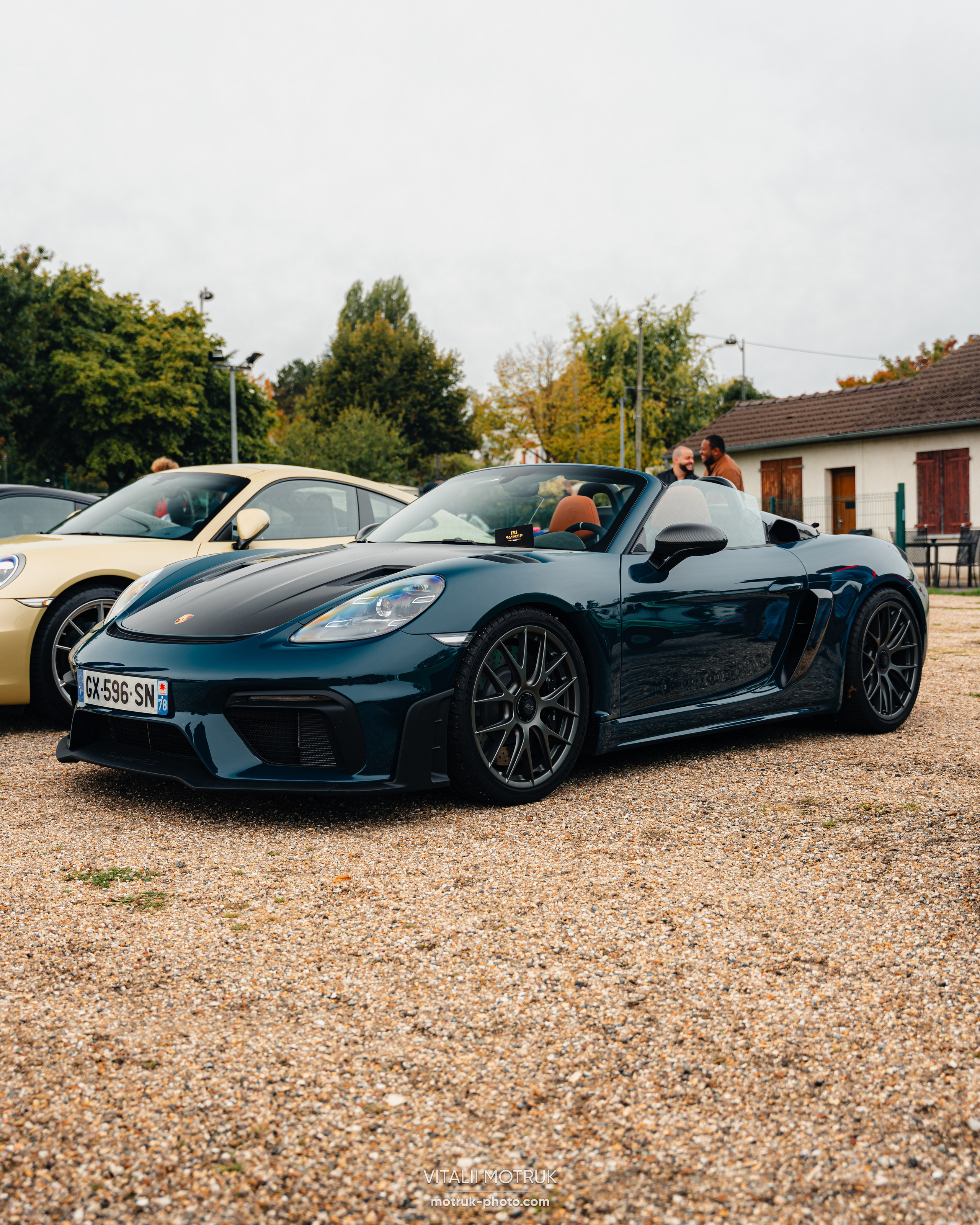 Cars and Coffee 29 septembre 2024. Photographe de voitures à Paris — Vitalii Motruk