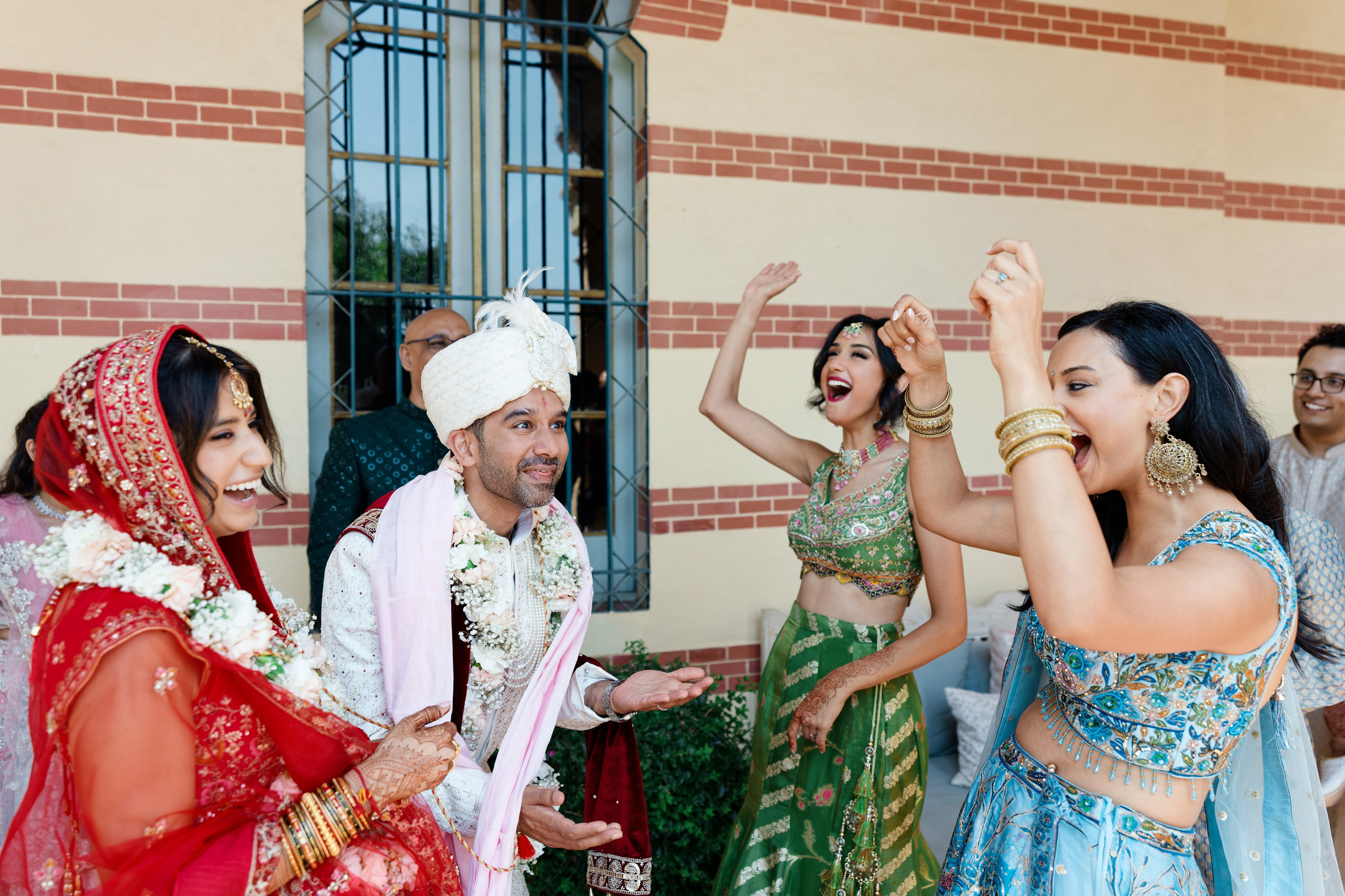 Indian wedding at Gran Villa Rosa, Barcelona
