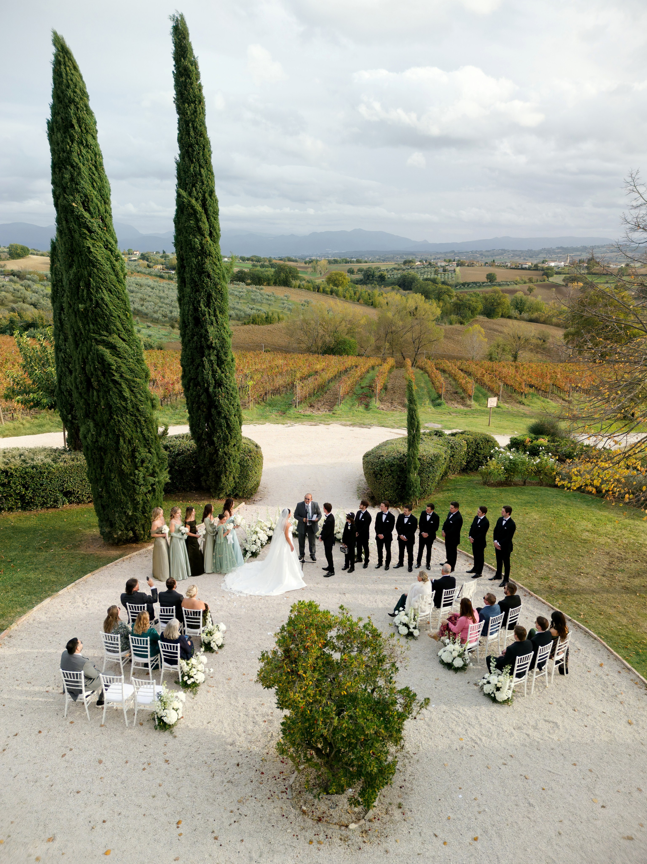 Wedding at Fonte Sala, Umbria
