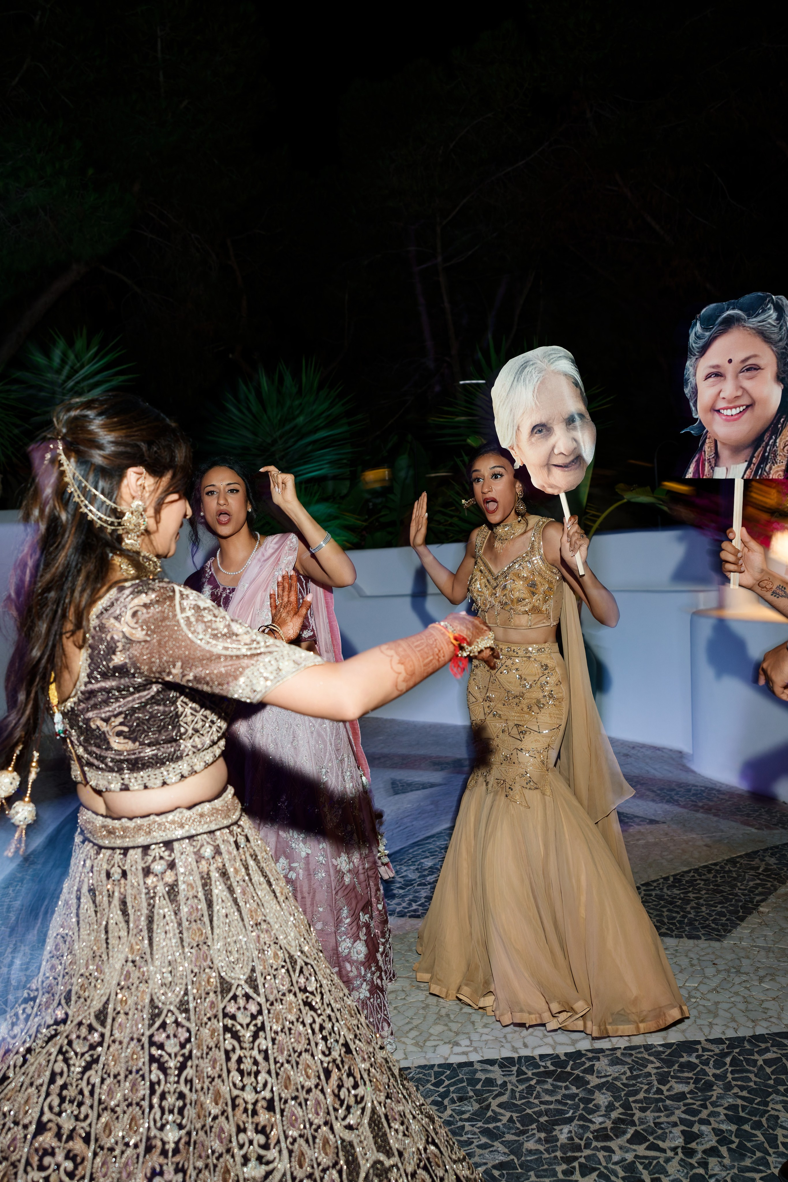 Indian wedding at Gran Villa Rosa, Barcelona