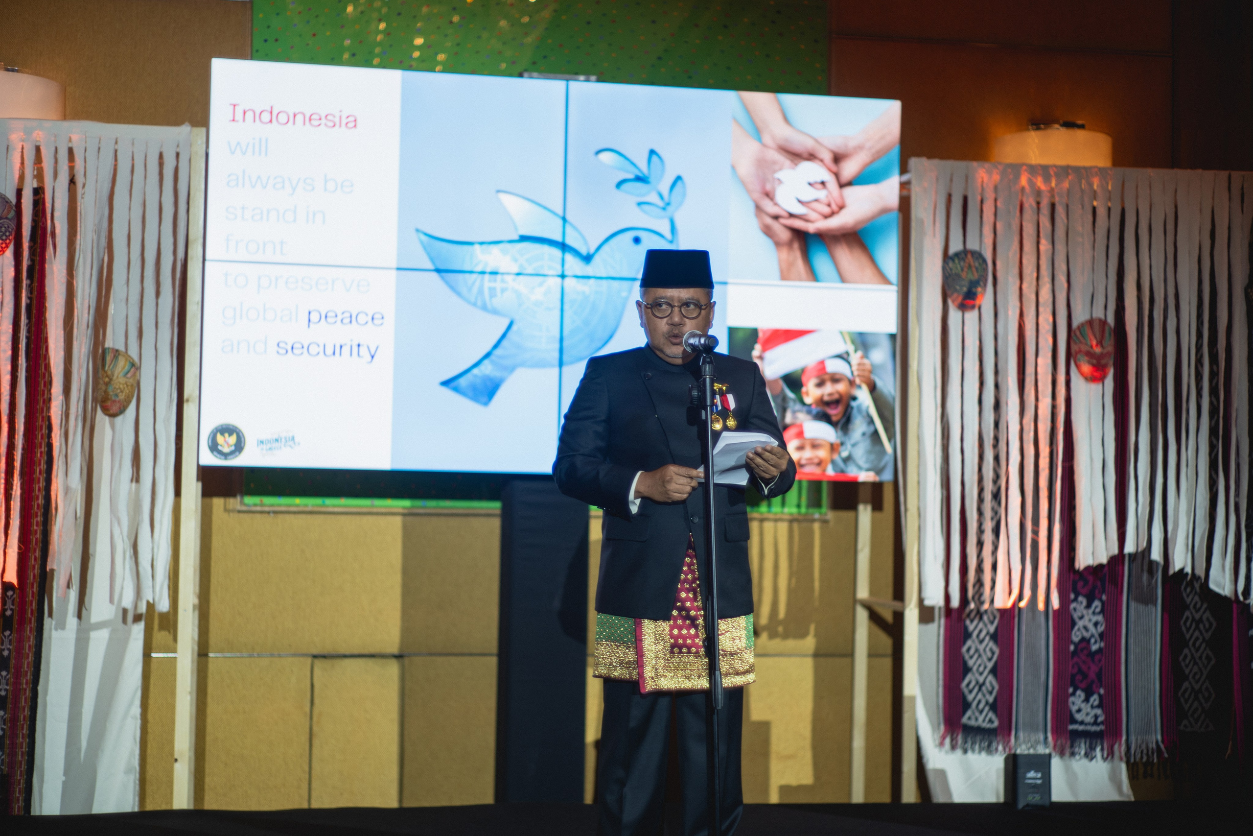 Diplomatic Reception of the Embassy of Republic of Indonesia of Athens. Photographer in Greece Kristina