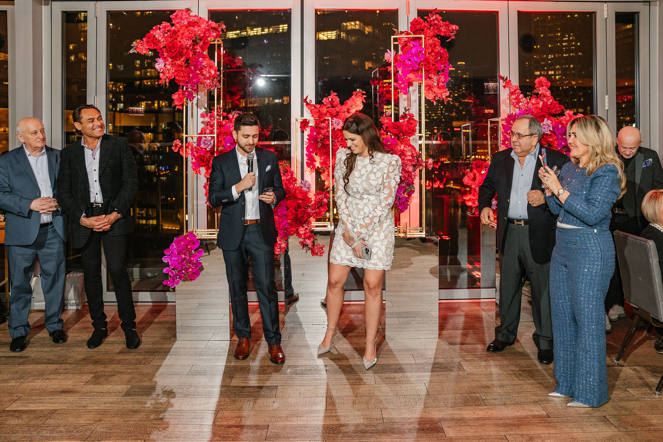 02.18.2024 Engagement Party. Wedding family event photographer in Chicago Nick Yushevich