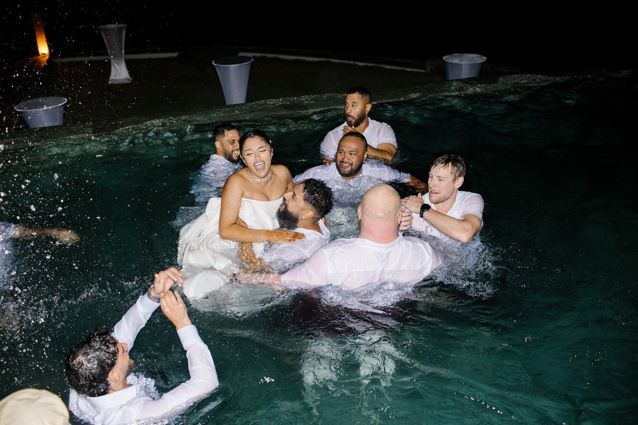 Big funny wedding with guests in paradise Bali island. Get.it.feel — Aesthetic Photography and Videography