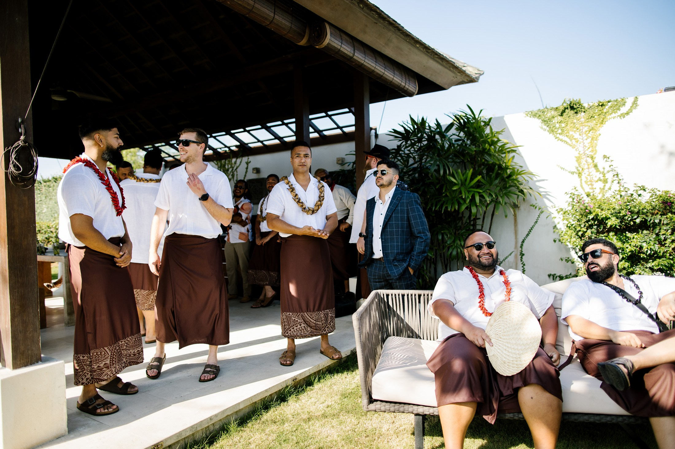 Big funny wedding with guests in paradise Bali island. Get.it.feel — Aesthetic Photography and Videography