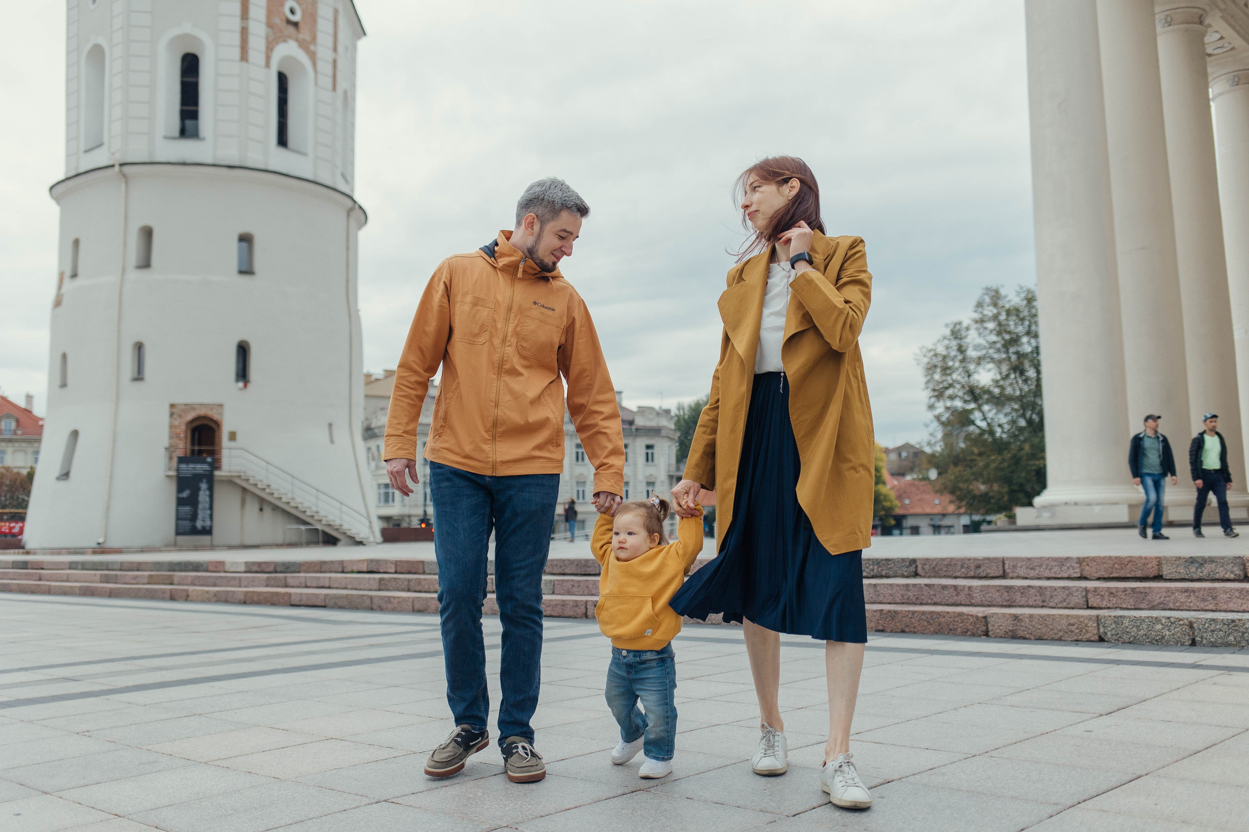 Тёплые моменты на улочках Вильнюса. Семейный и детский фотограф в Вильнюсе Светлана Наумова