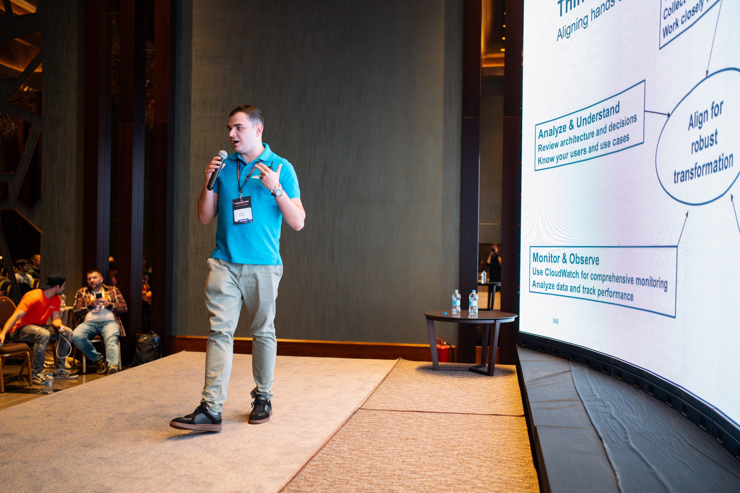 AWS Community Day Romania 2024. Cozac Cristian Photographer