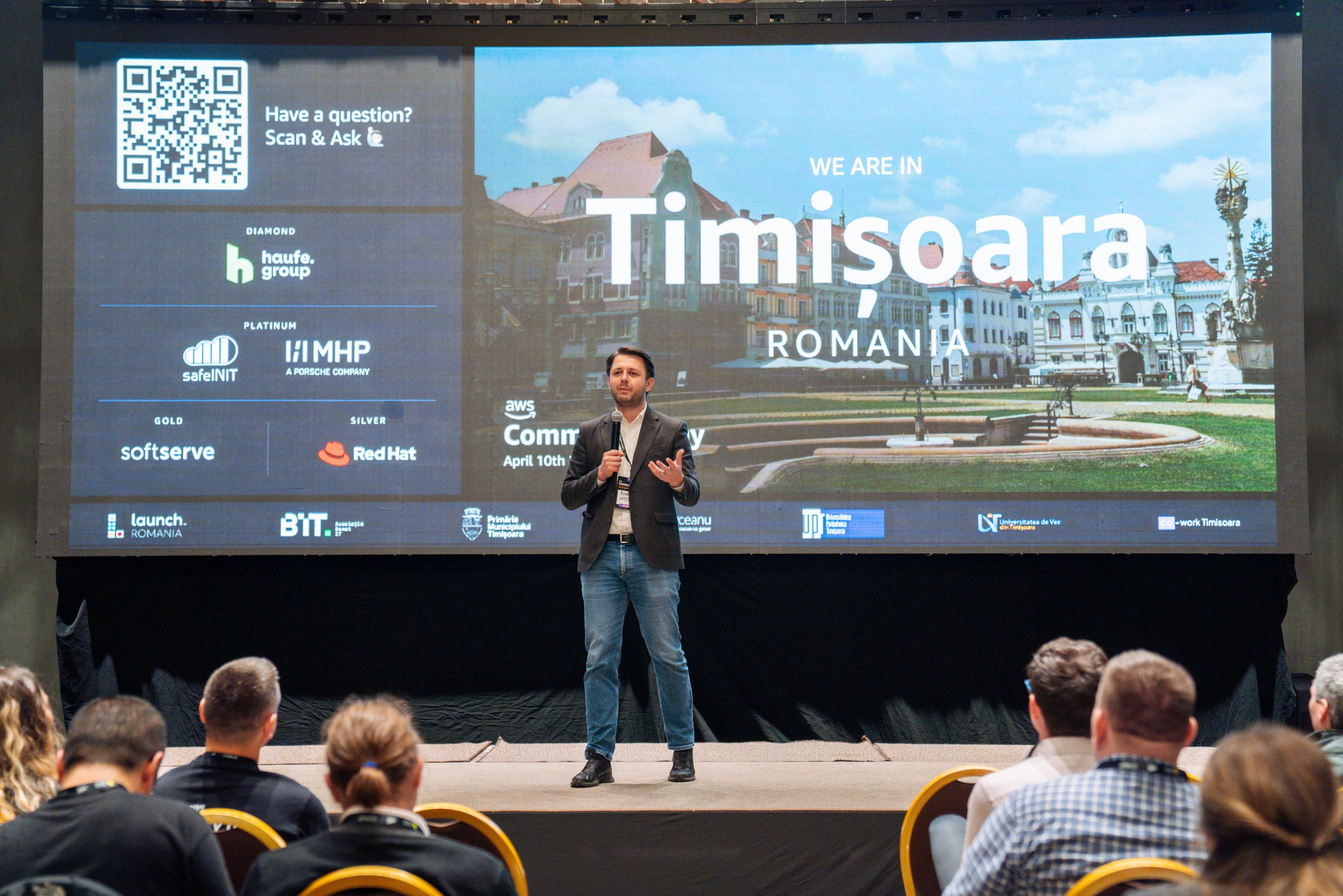AWS Community Day 2025. Cozac Cristian Photographer
