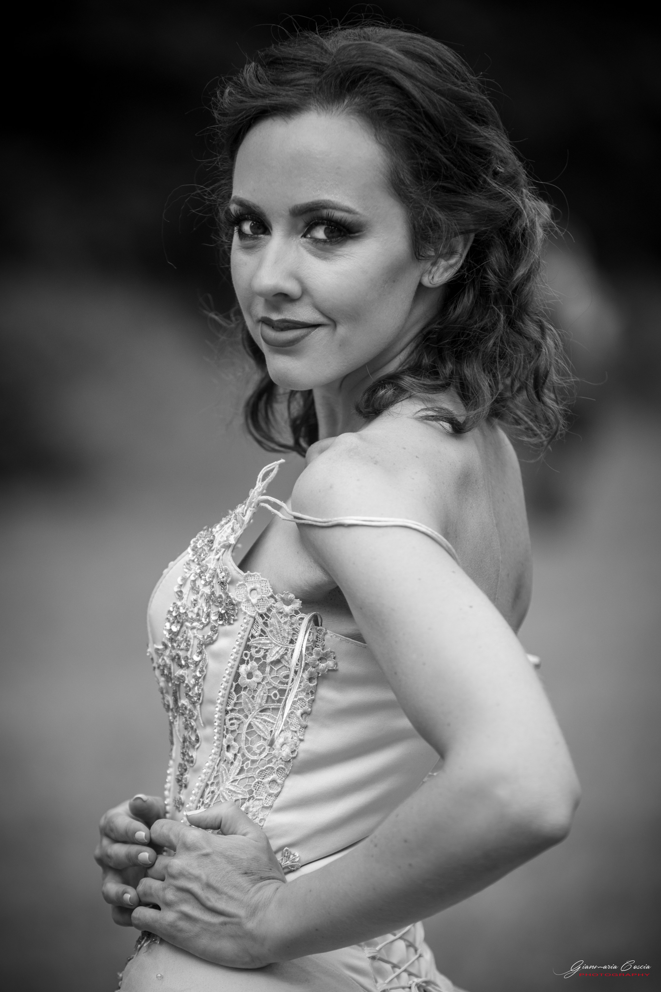 Modella in Villa. “Gianmaria Coscia fotografo per passione”