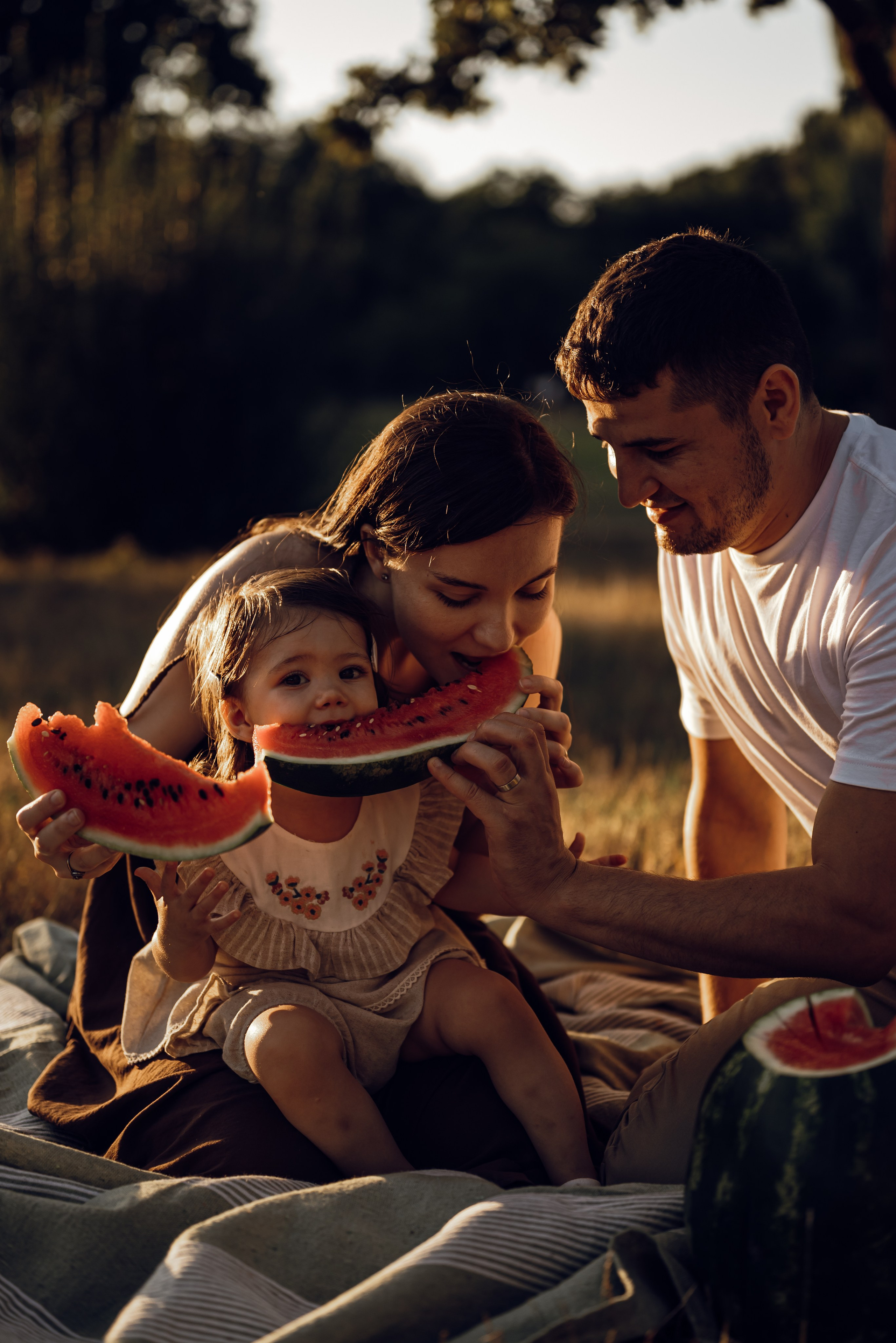 Tanya, Victor, Kira. Photographer Irina Novikova
