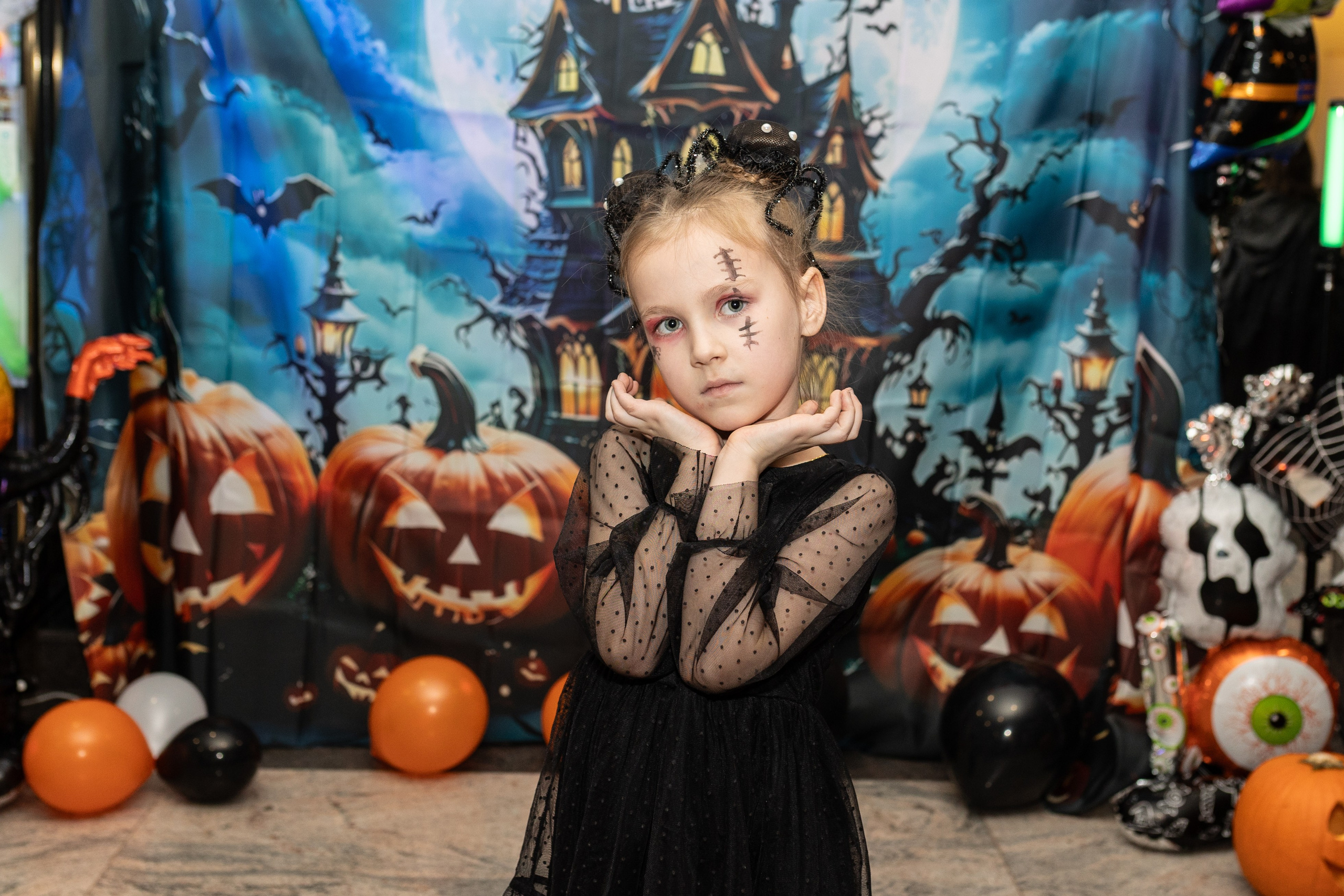 Leo dance studio Helloween 2025. Семейный и детский фотограф в Варшаве Мила Бобровская