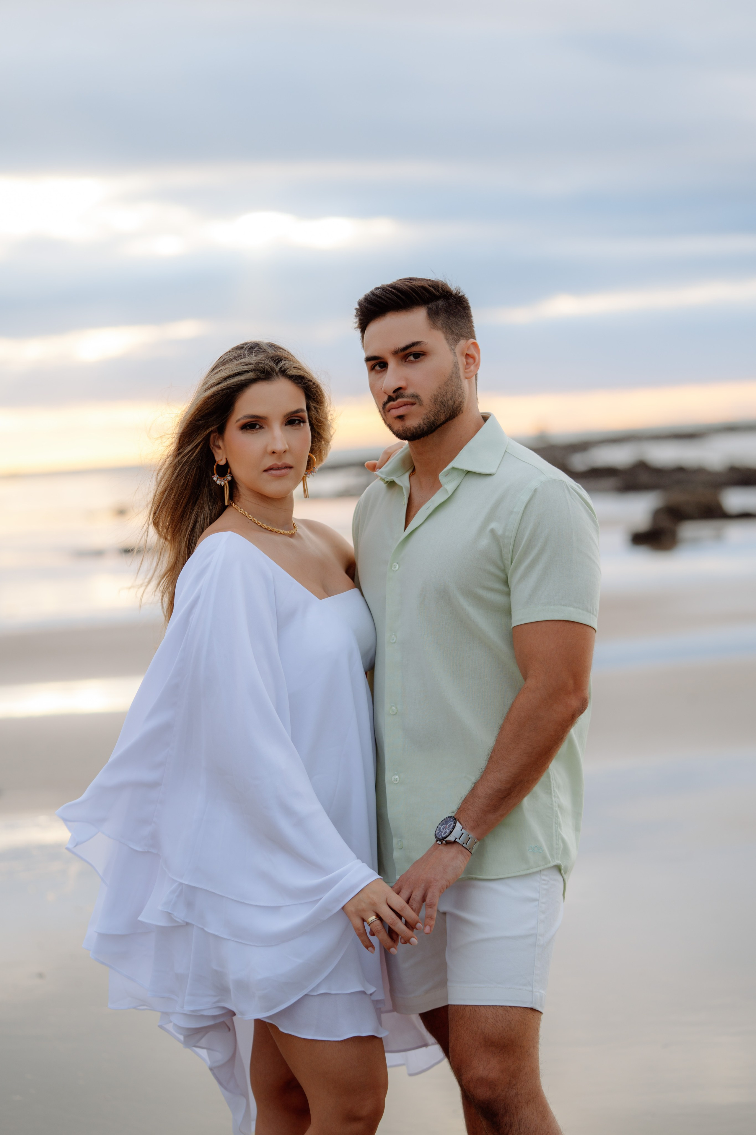 Raquel e Andrey. Luz suave, direção leve e fotos que captam quem realmente você é