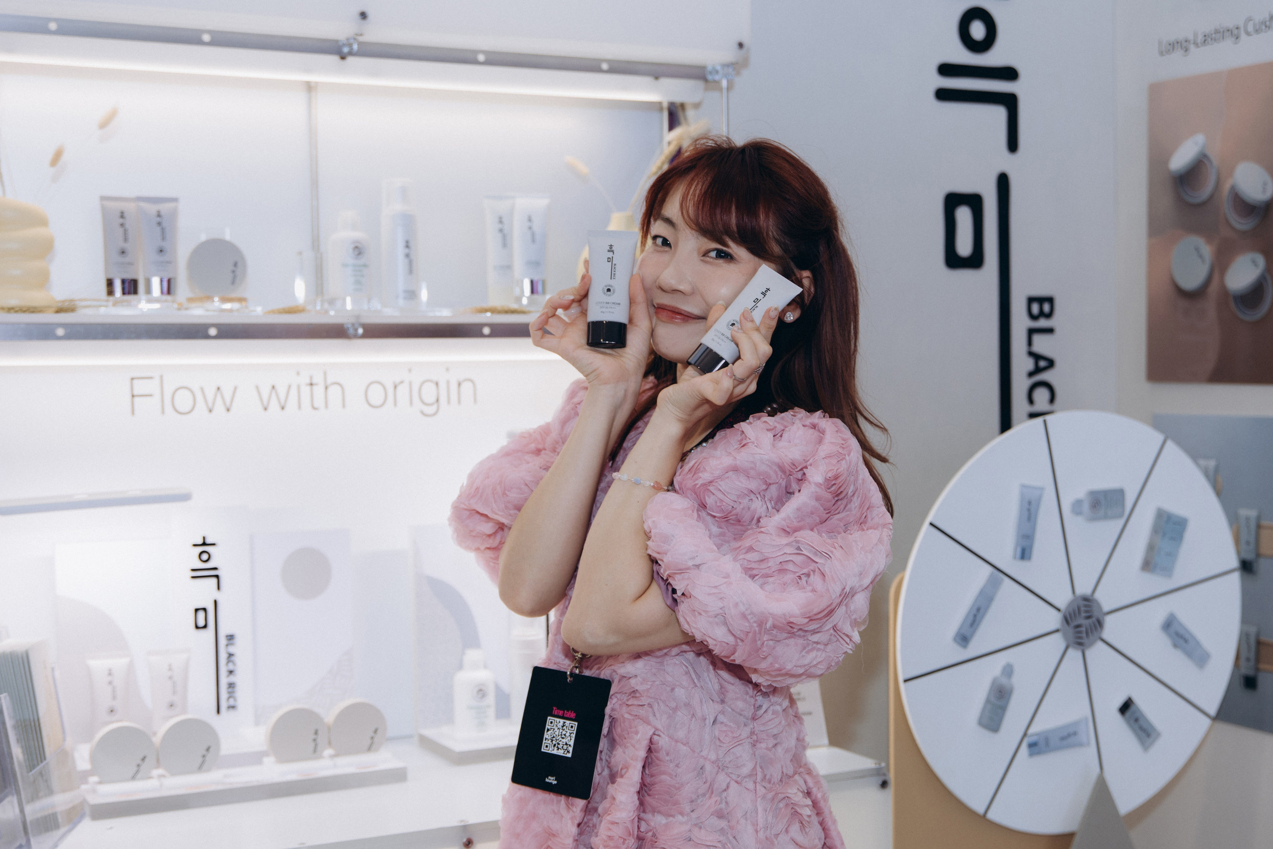 Seoul beauty expo 2025 (Black Rice). Portrait photographer in South Korea Olga Lian