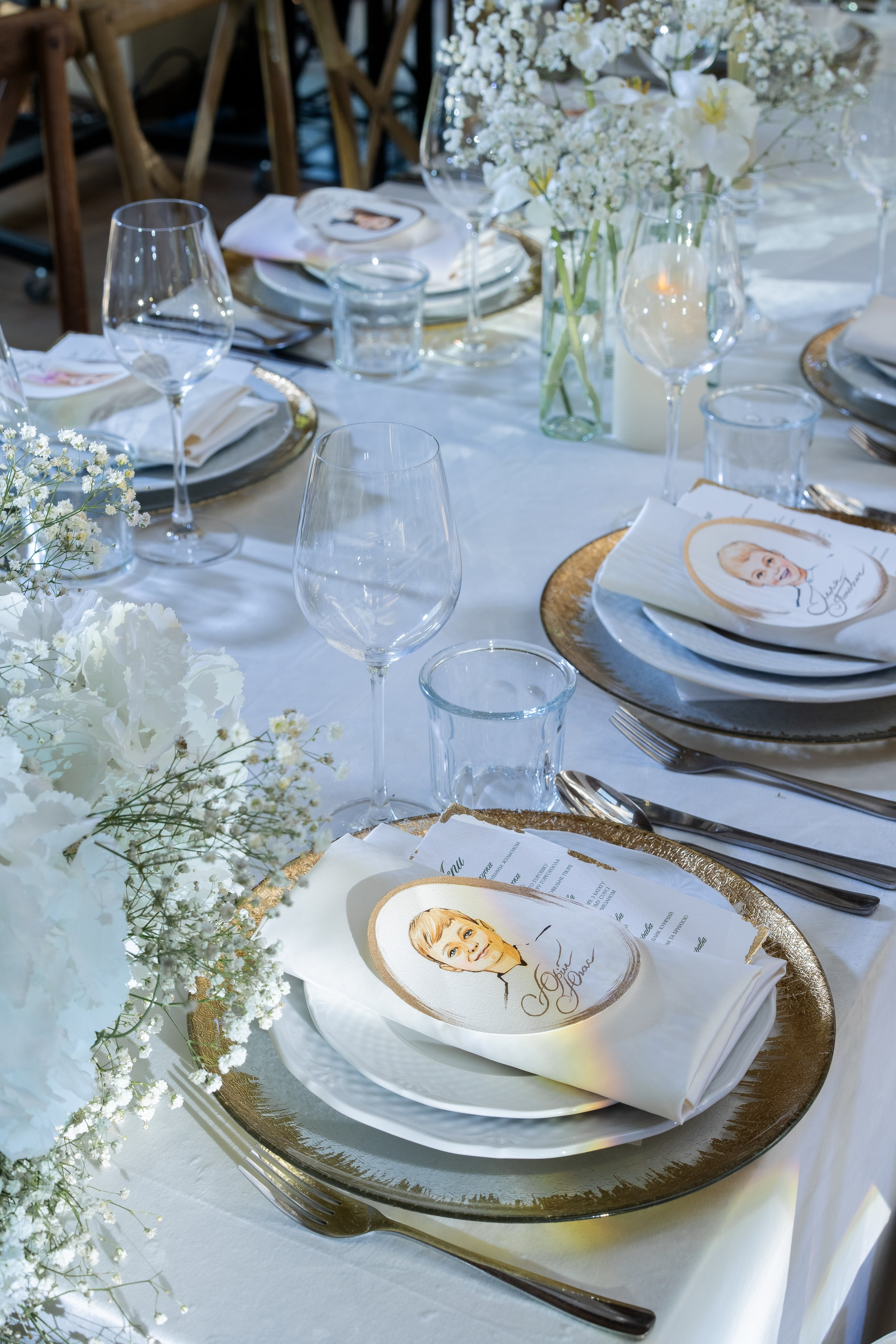 Wedding Seatings Cards. InnaIllustrator